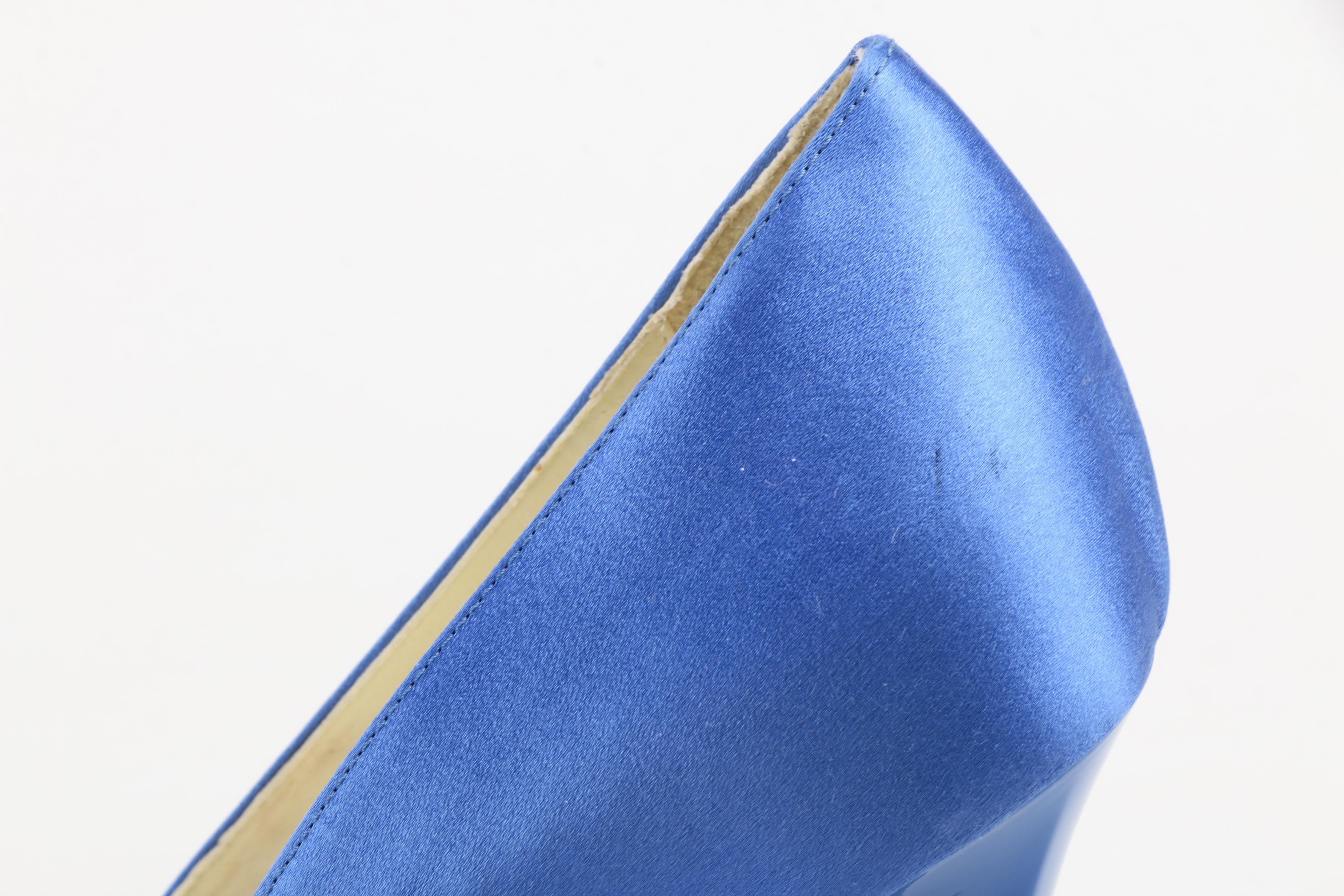 Stella McCartney Satin Silk Opened Toed Heels