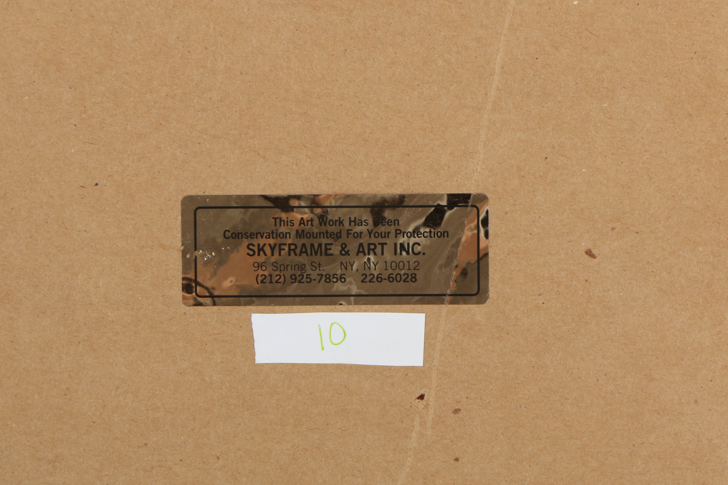 Signed Bob Guccione Offset Lithograph on Paper Exhibition Poster