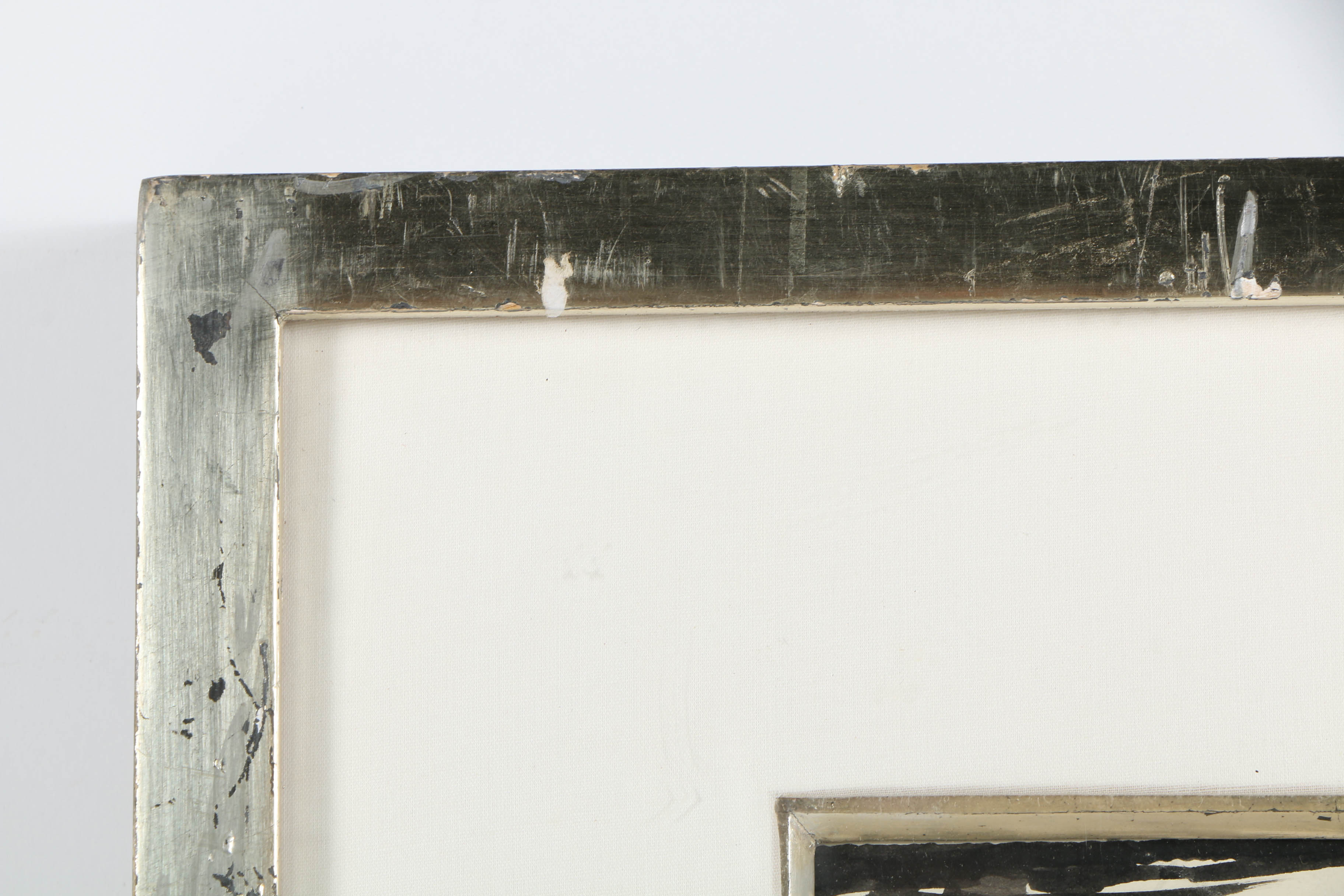 Paul Meltsner Gouache Painting on Paper of a Lounge Scene