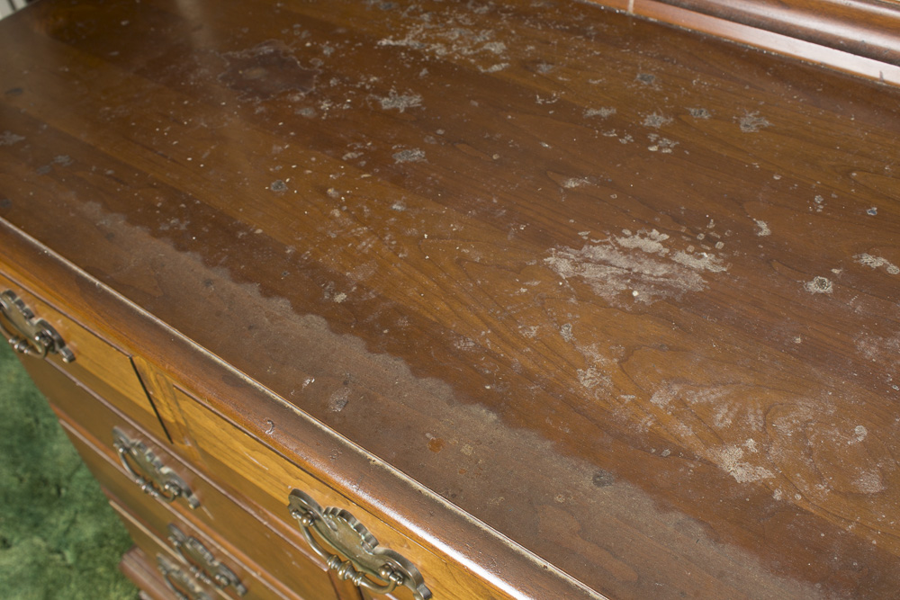 Cherry Dresser with Mirror from Taylor Jamestown