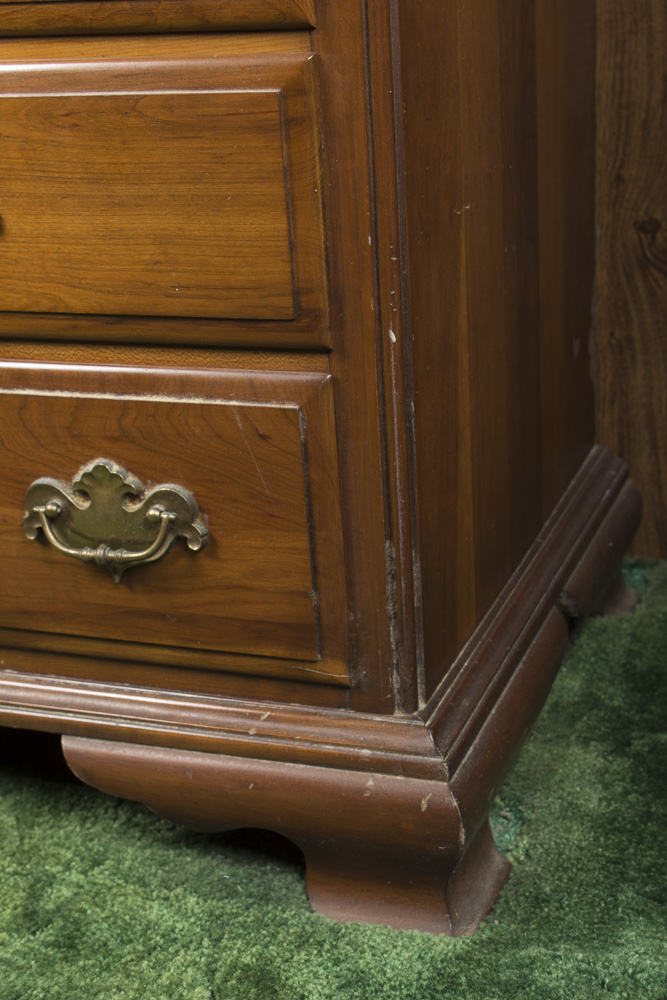 Cherry Dresser with Mirror from Taylor Jamestown