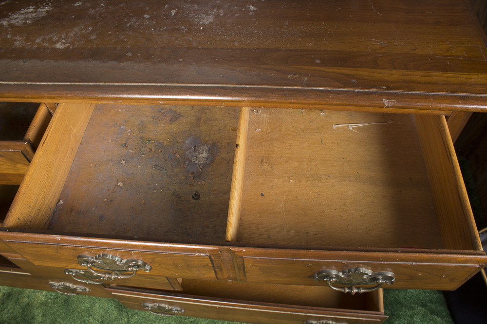 Cherry Dresser with Mirror from Taylor Jamestown