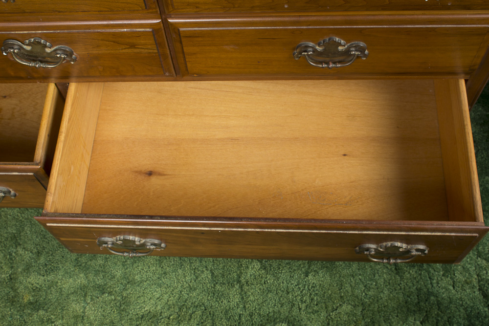 Cherry Dresser with Mirror from Taylor Jamestown