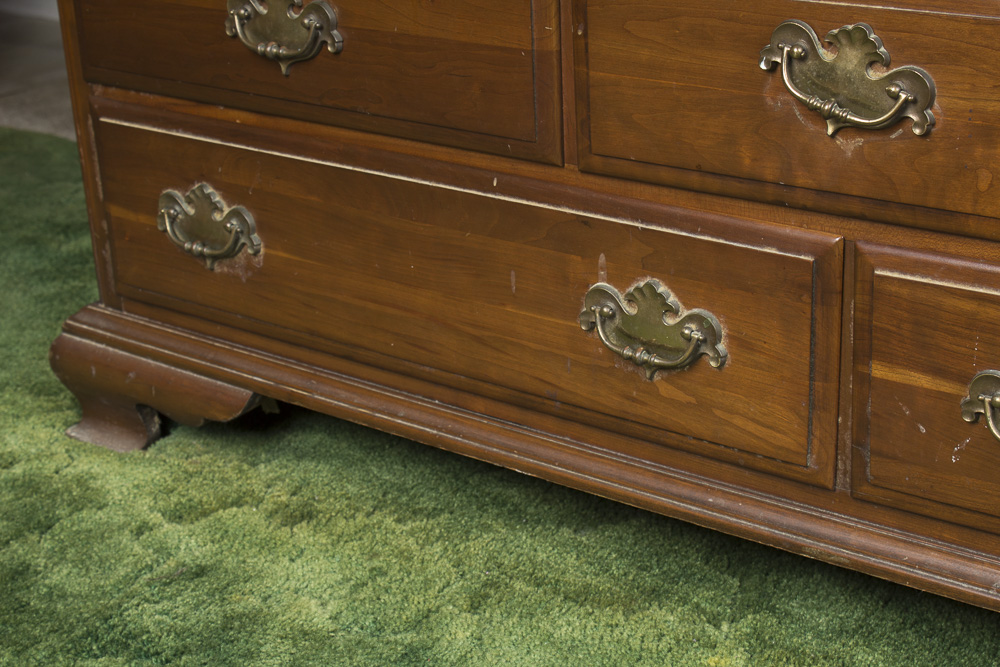 Cherry Dresser with Mirror from Taylor Jamestown