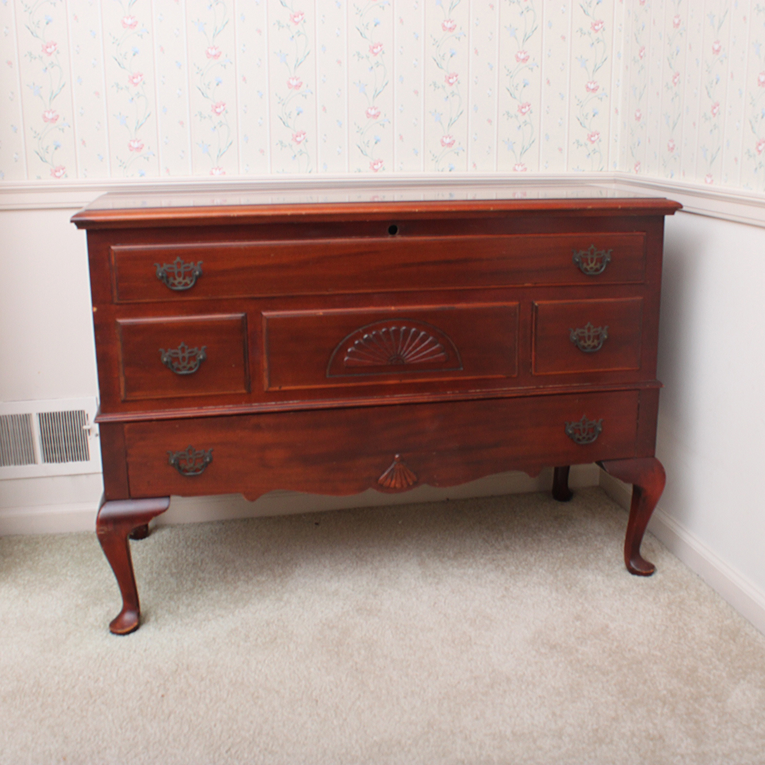 Lane Chippendale Style Cedar Chest
