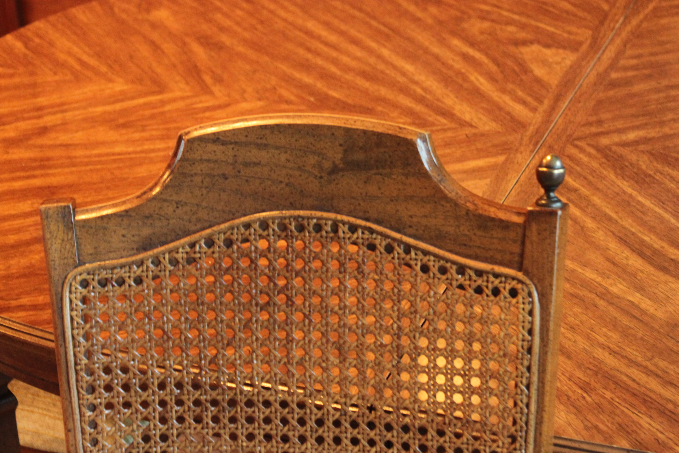 Vintage Broyhill Federal Style Dining Table and Chairs