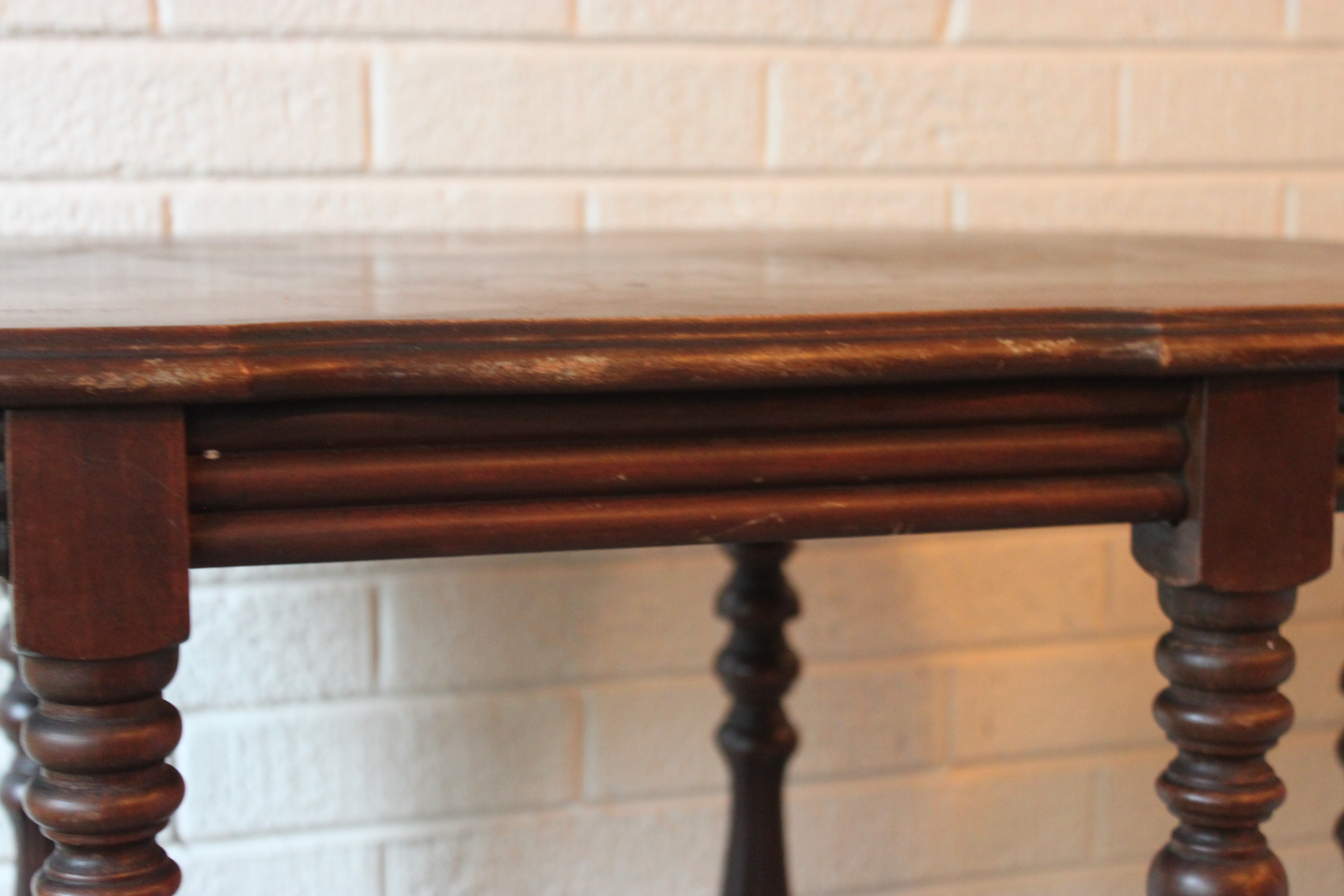 Vintage William and Mary Style Side Table