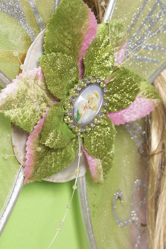 Vintage Mannequin and Girls' Tinker Bell Costume