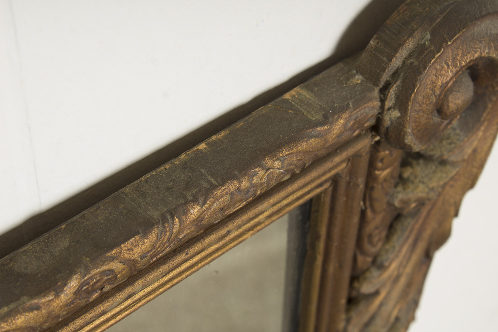 Ornately Framed Antique Mirror