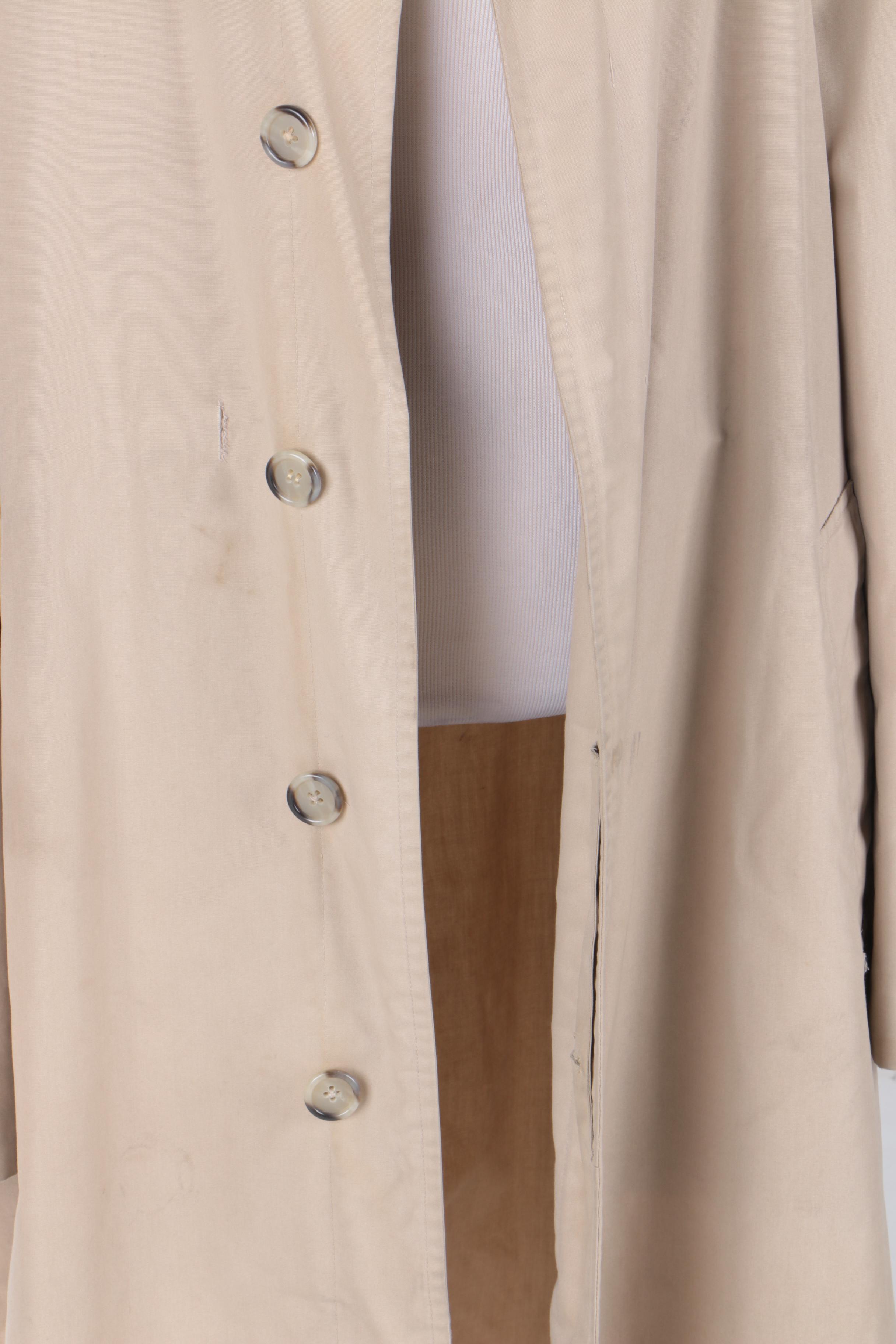 Men's Vintage Brooks Brothers Trench Coat