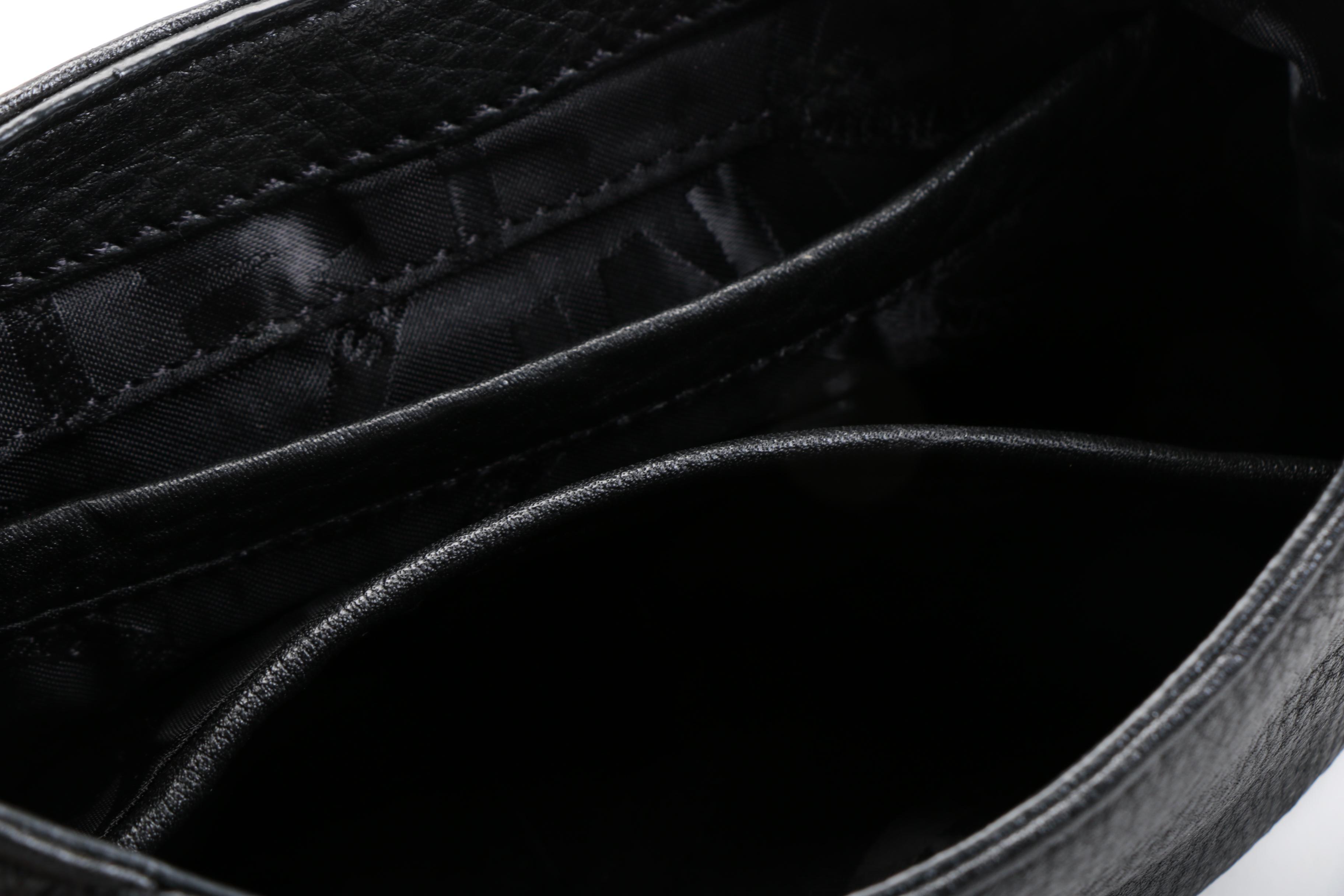 MICHAEL Michael Kors Black Leather Crossbody Bag