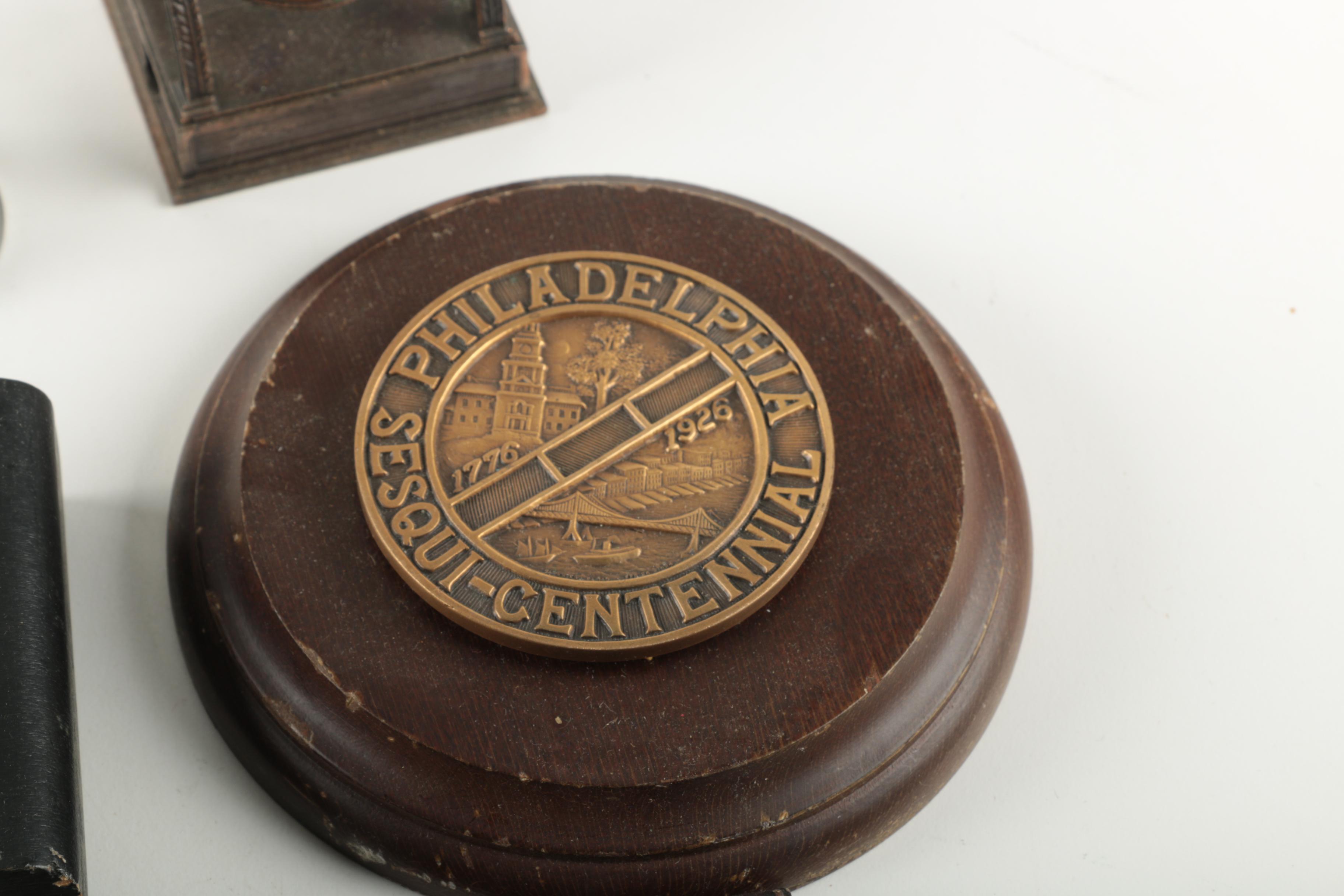 Liberty Bell and Statue of Liberty Themed Memorabilia