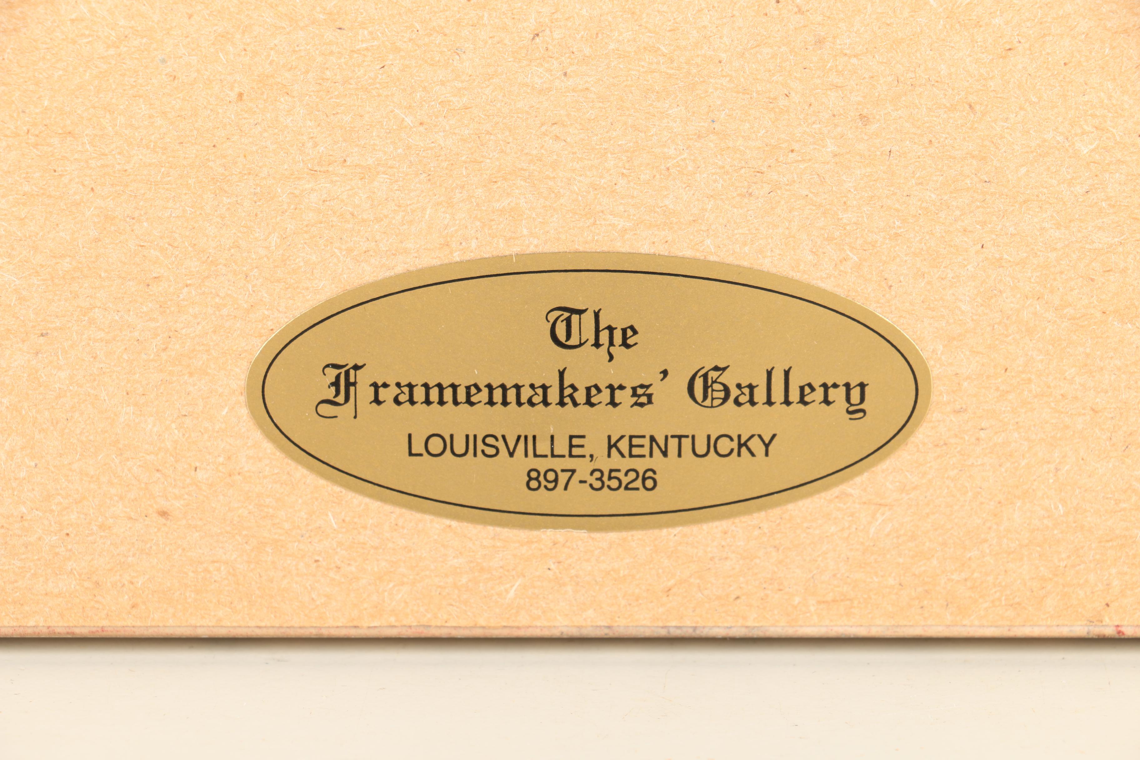 Offset Lithograph on Paper After Ray Harm "Cooper's Hawk"