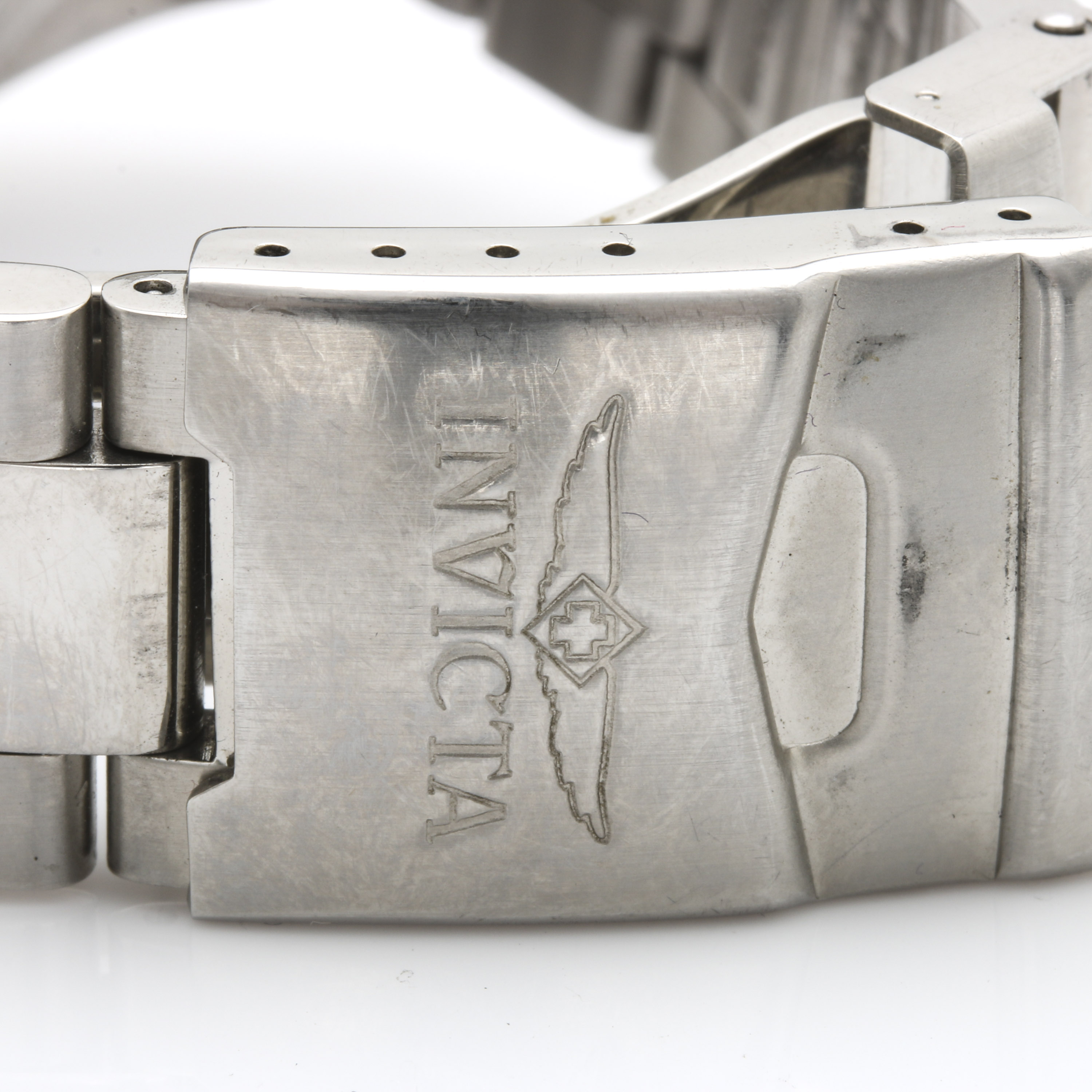 Invicta GMT Stainless Steel Watch