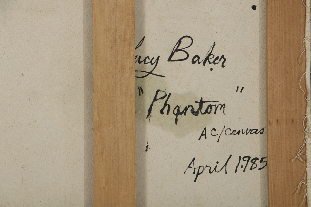 Lucy Baker Acrylic Painting on Canvas "Phantom"