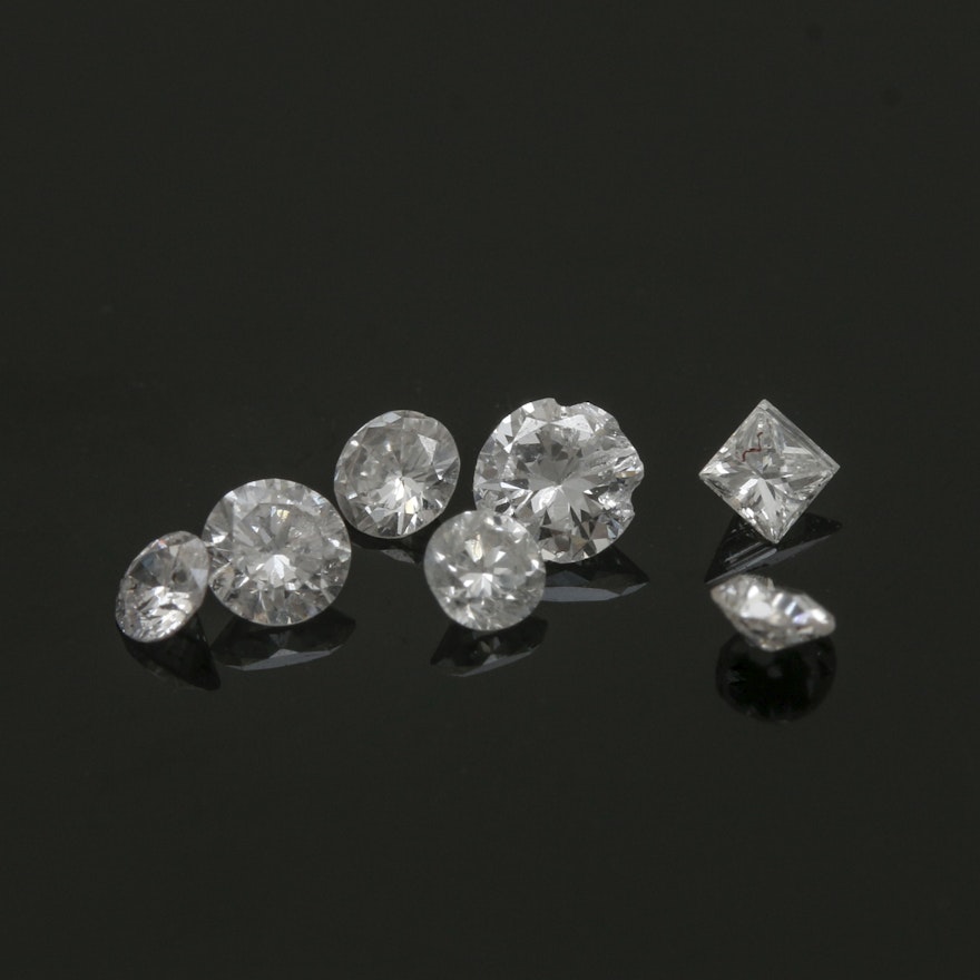 Loose 0.54 CTW Diamonds