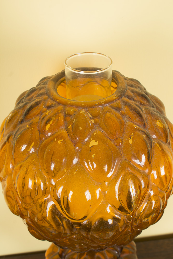 Glass Parlor Style Lamp