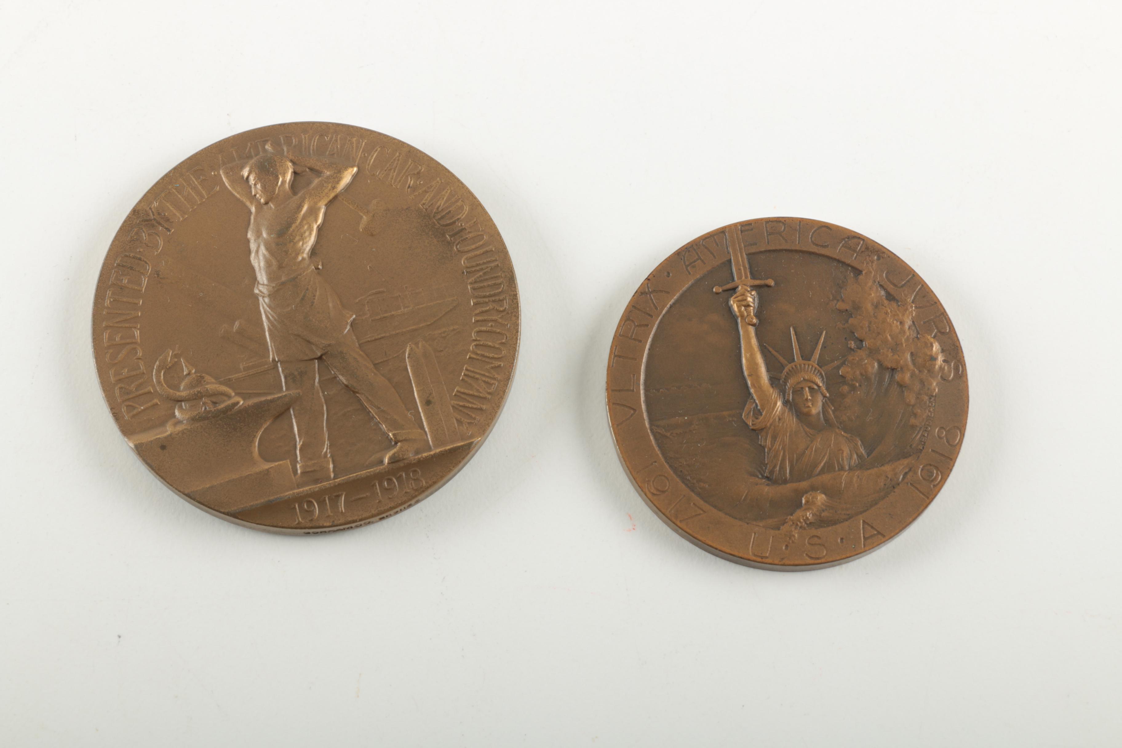 Five Commemorative Medals