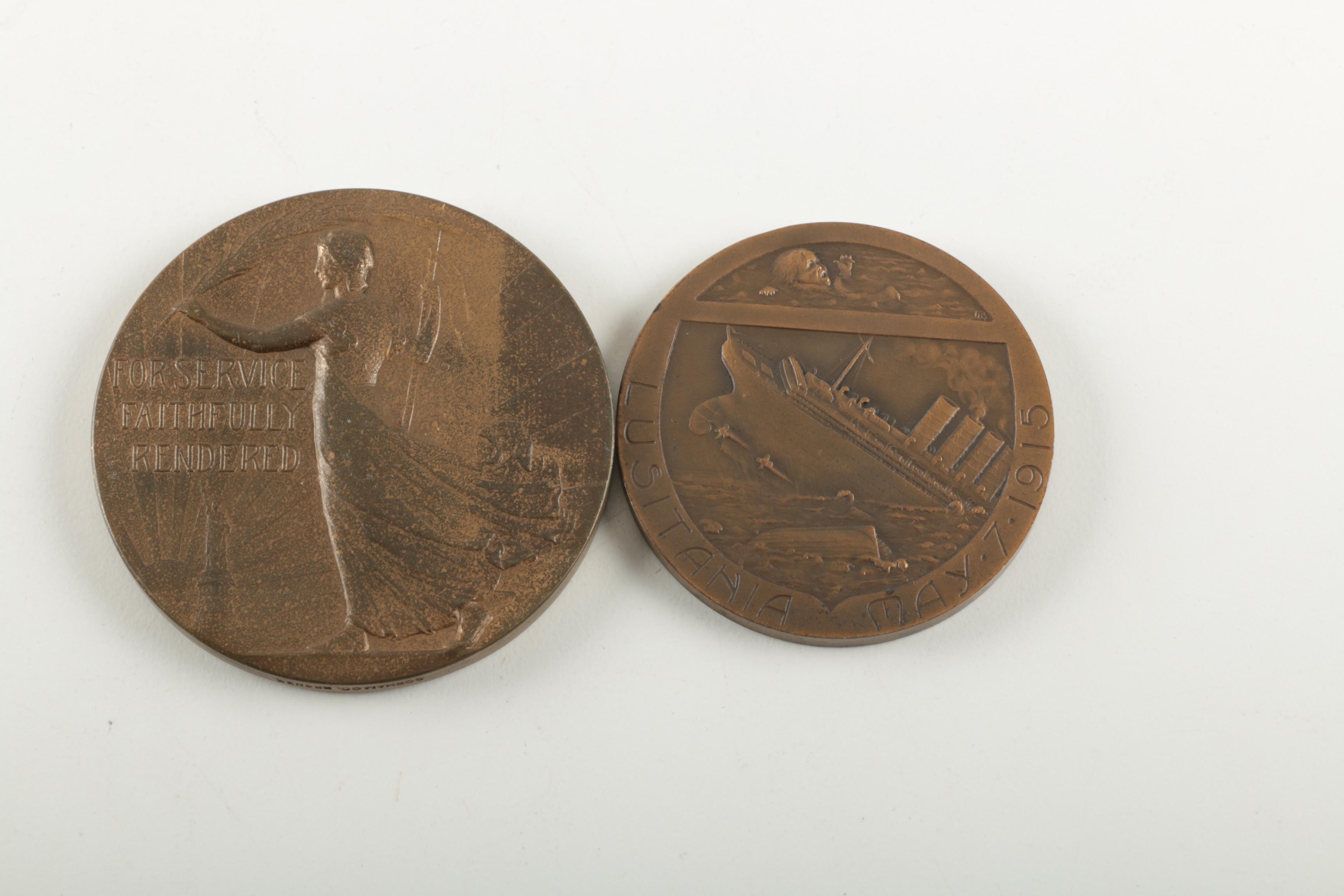 Five Commemorative Medals