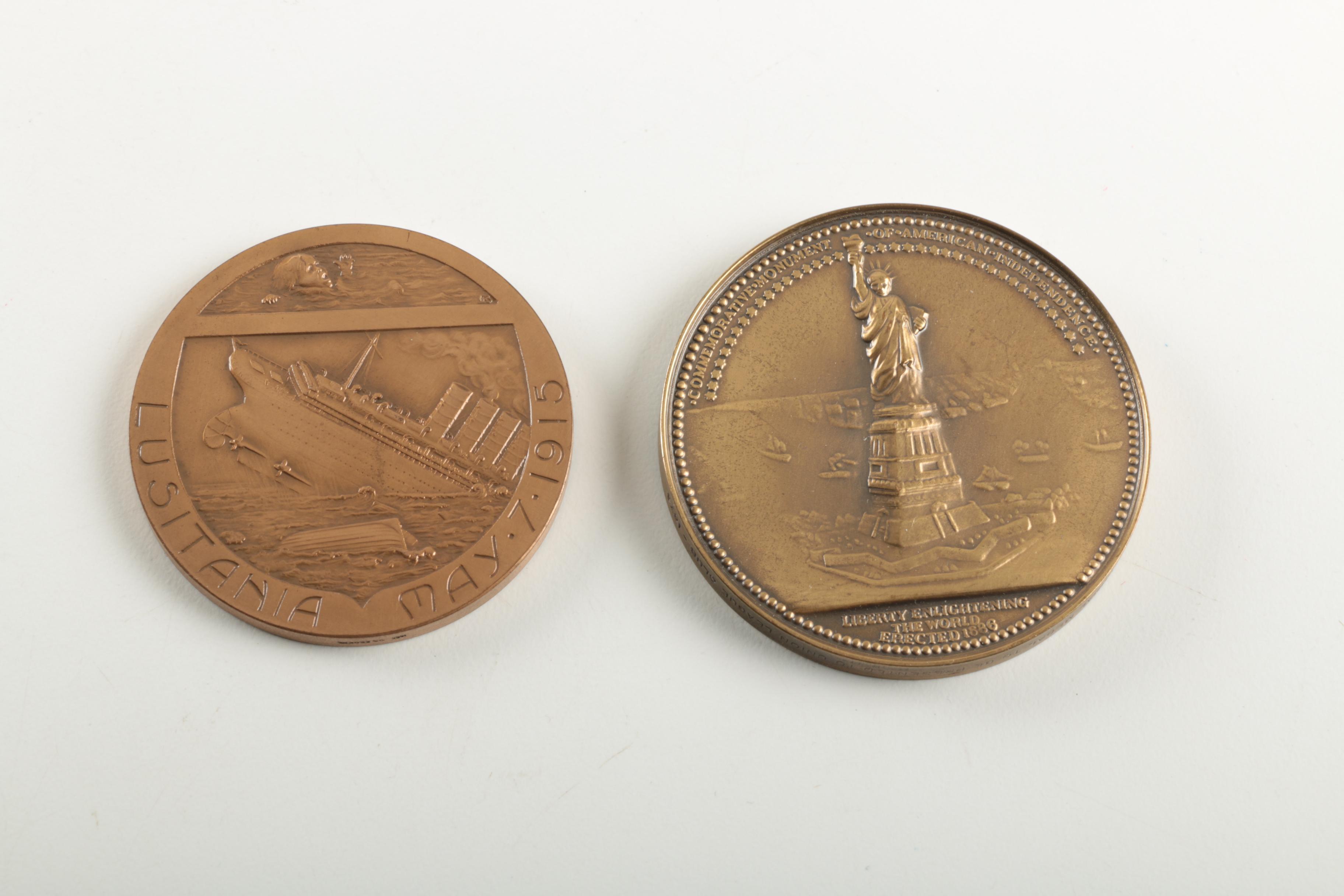 Five Commemorative Medals