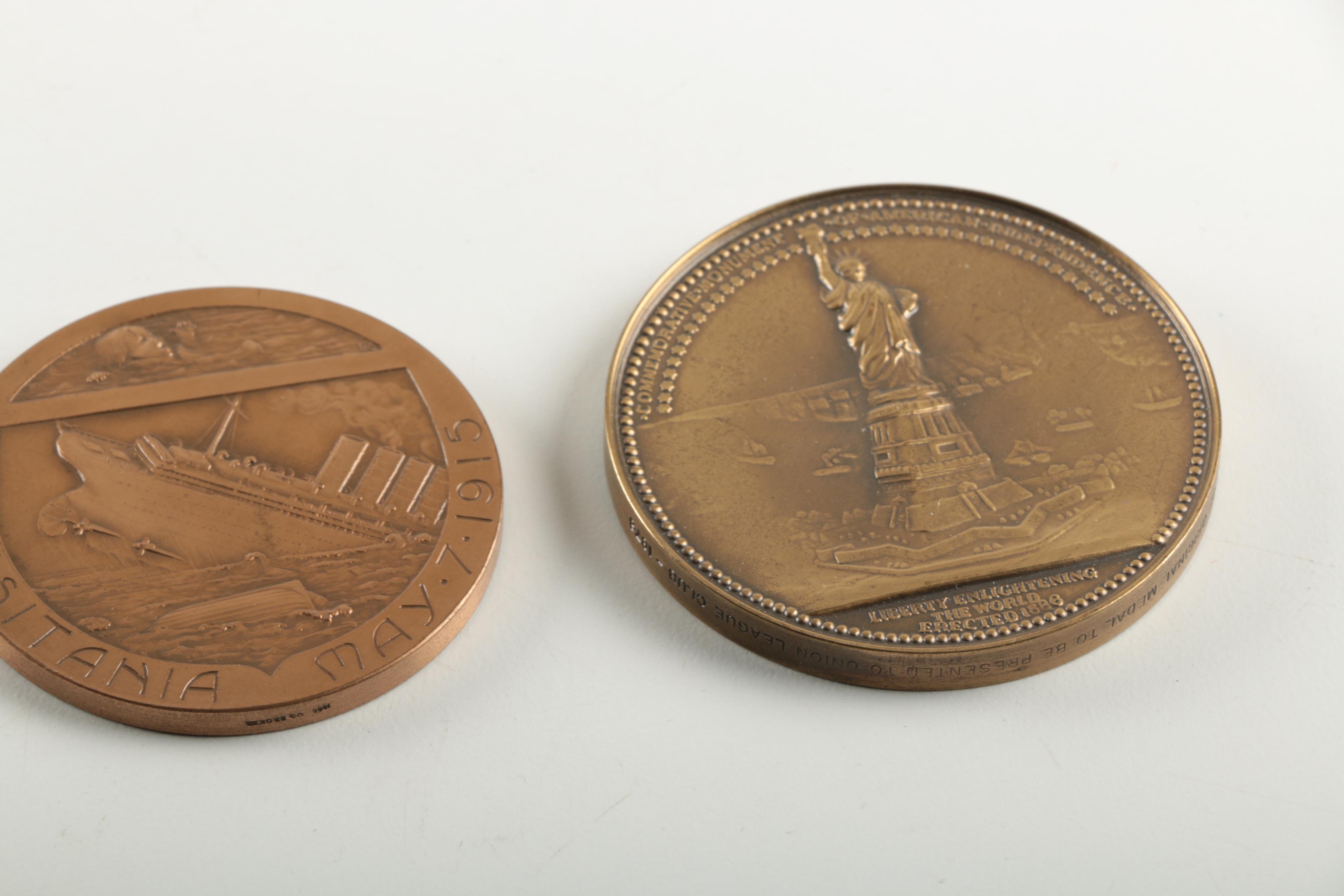 Five Commemorative Medals