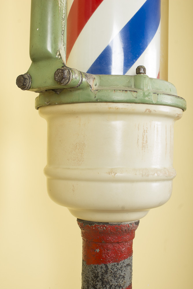 Vintage Theo A. Koch Barber Light Pole