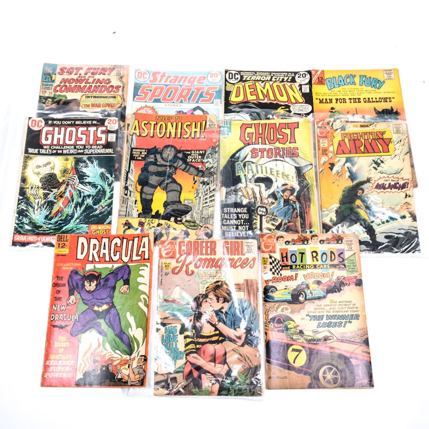 Group of Silver Age Comics