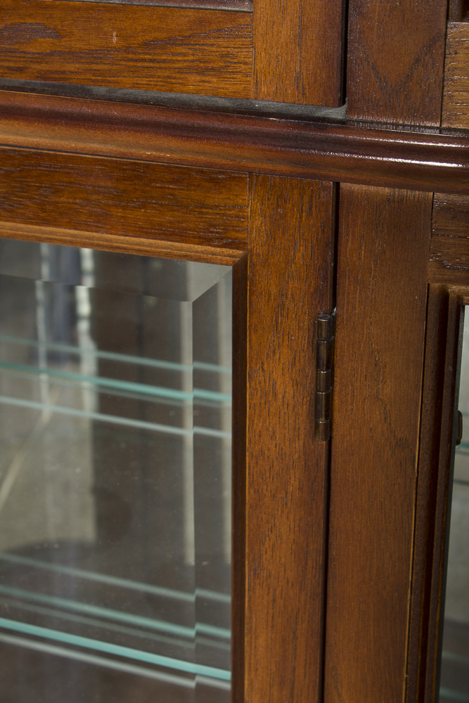 Lighted Curio Display Cabinet