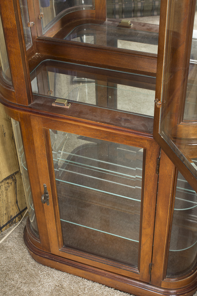 Lighted Curio Display Cabinet
