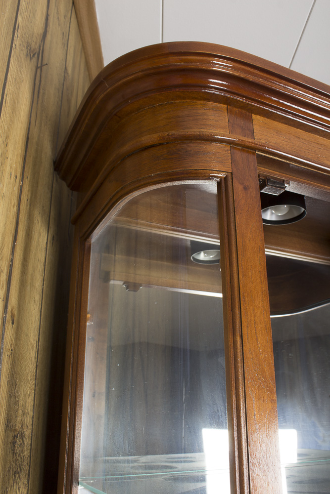 Lighted Curio Display Cabinet