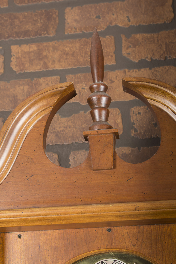 Tempus Fugit Chippendale Style Grandmother Clock by Daneker