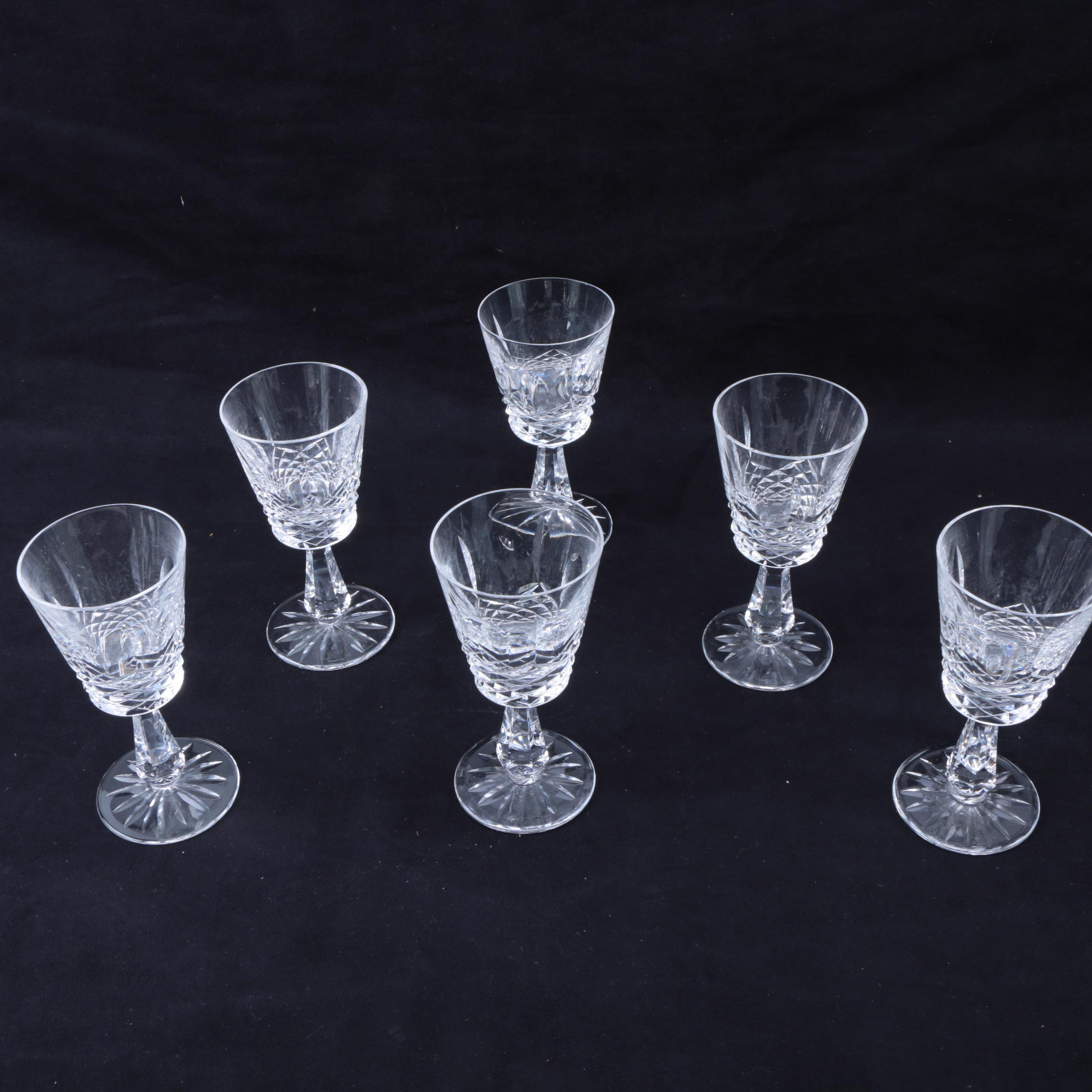 Waterford "Glenmeade" Crystal Wine Glasses