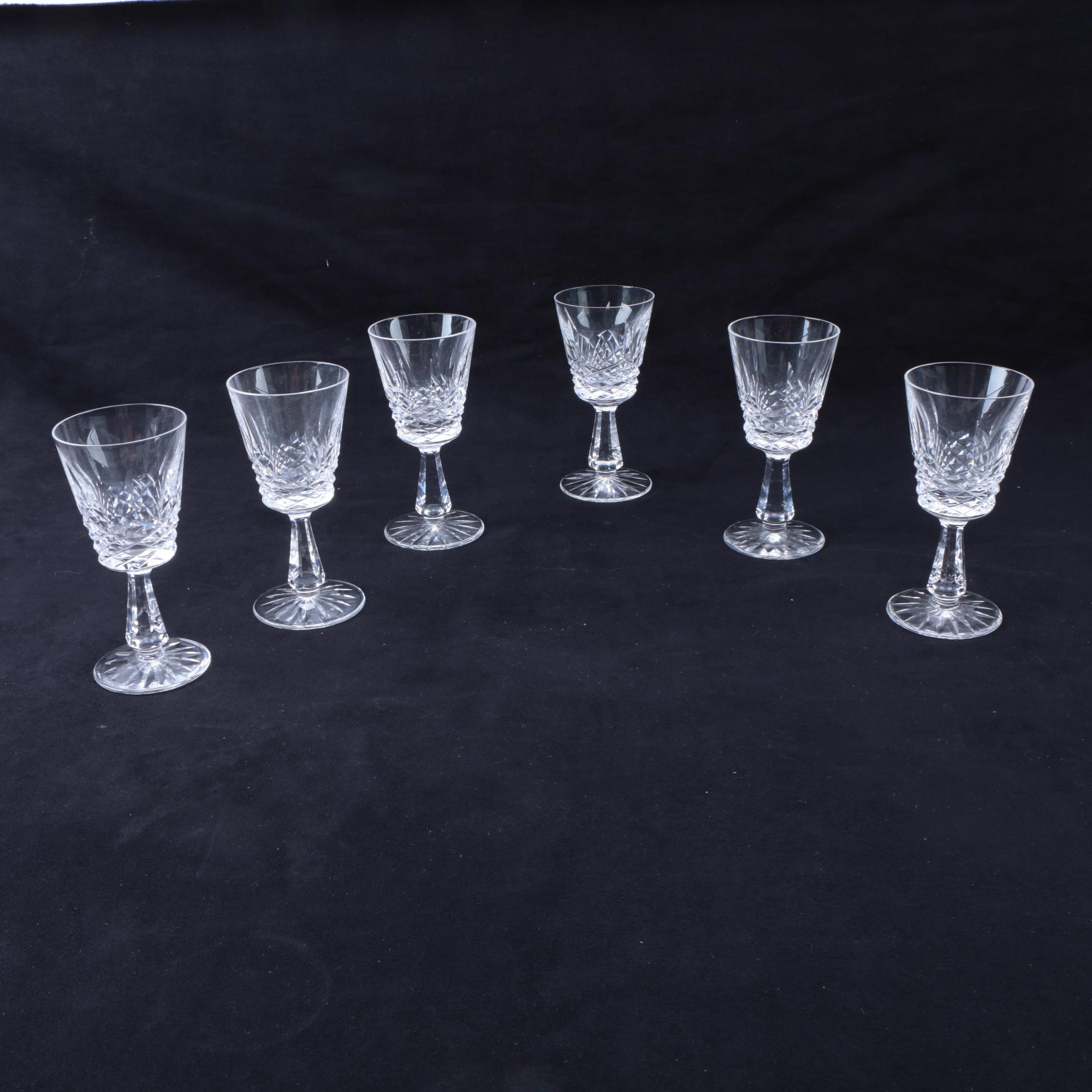 Waterford "Glenmeade" Crystal Wine Glasses