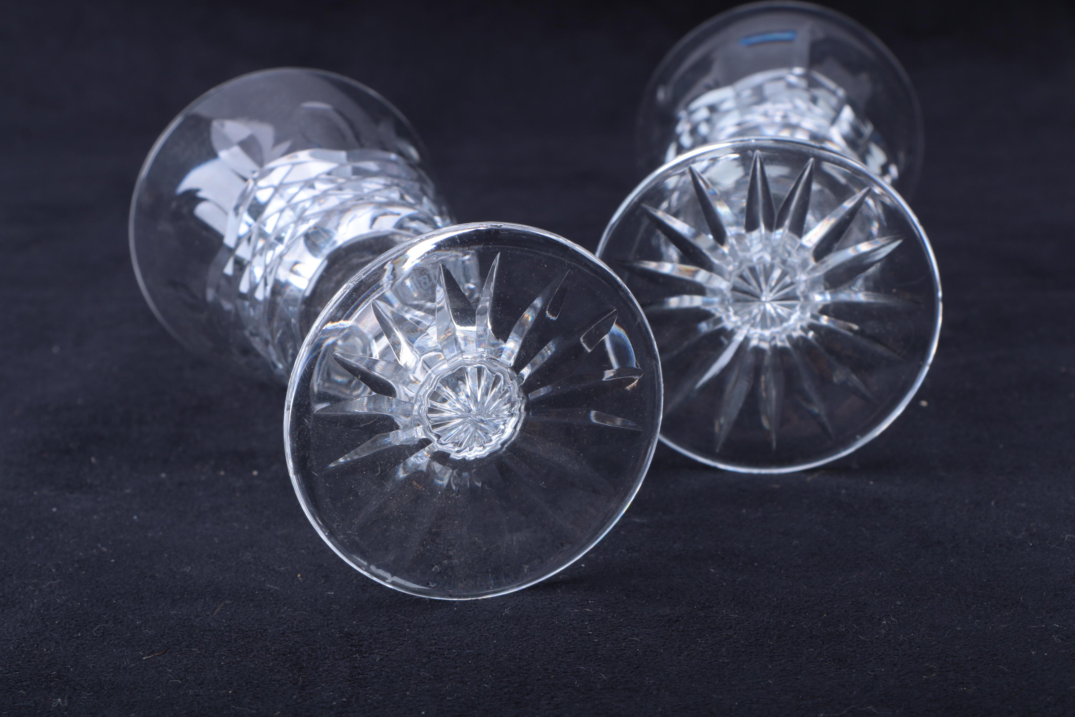 Waterford "Glenmeade" Crystal Wine Glasses