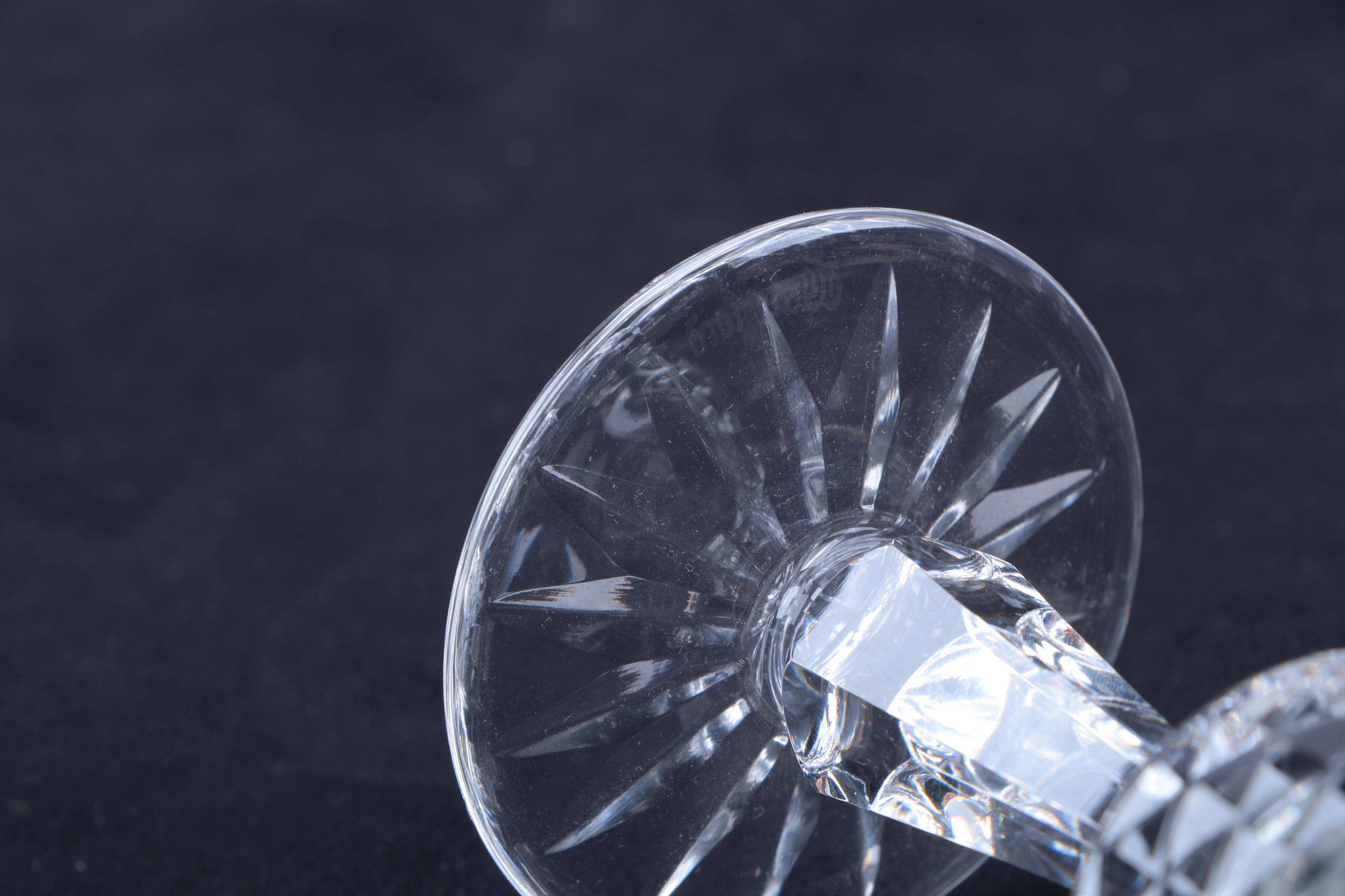 Waterford "Glenmeade" Crystal Wine Glasses