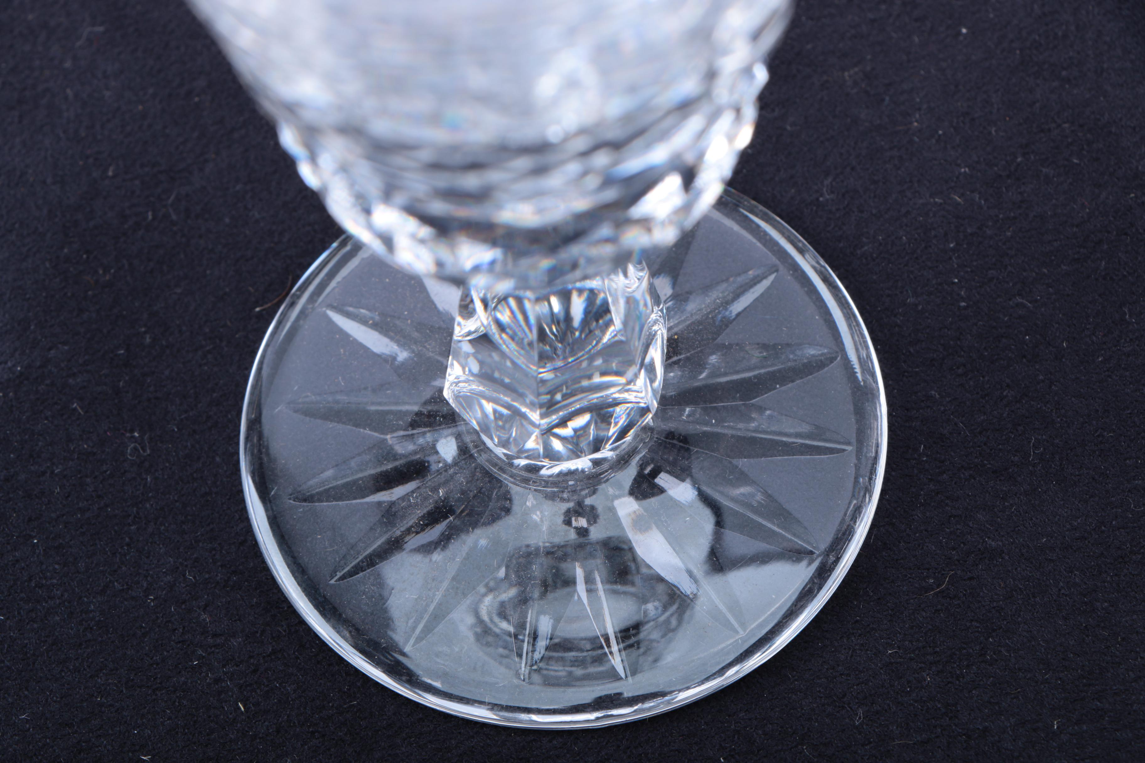 Waterford "Glenmeade" Crystal Wine Glasses