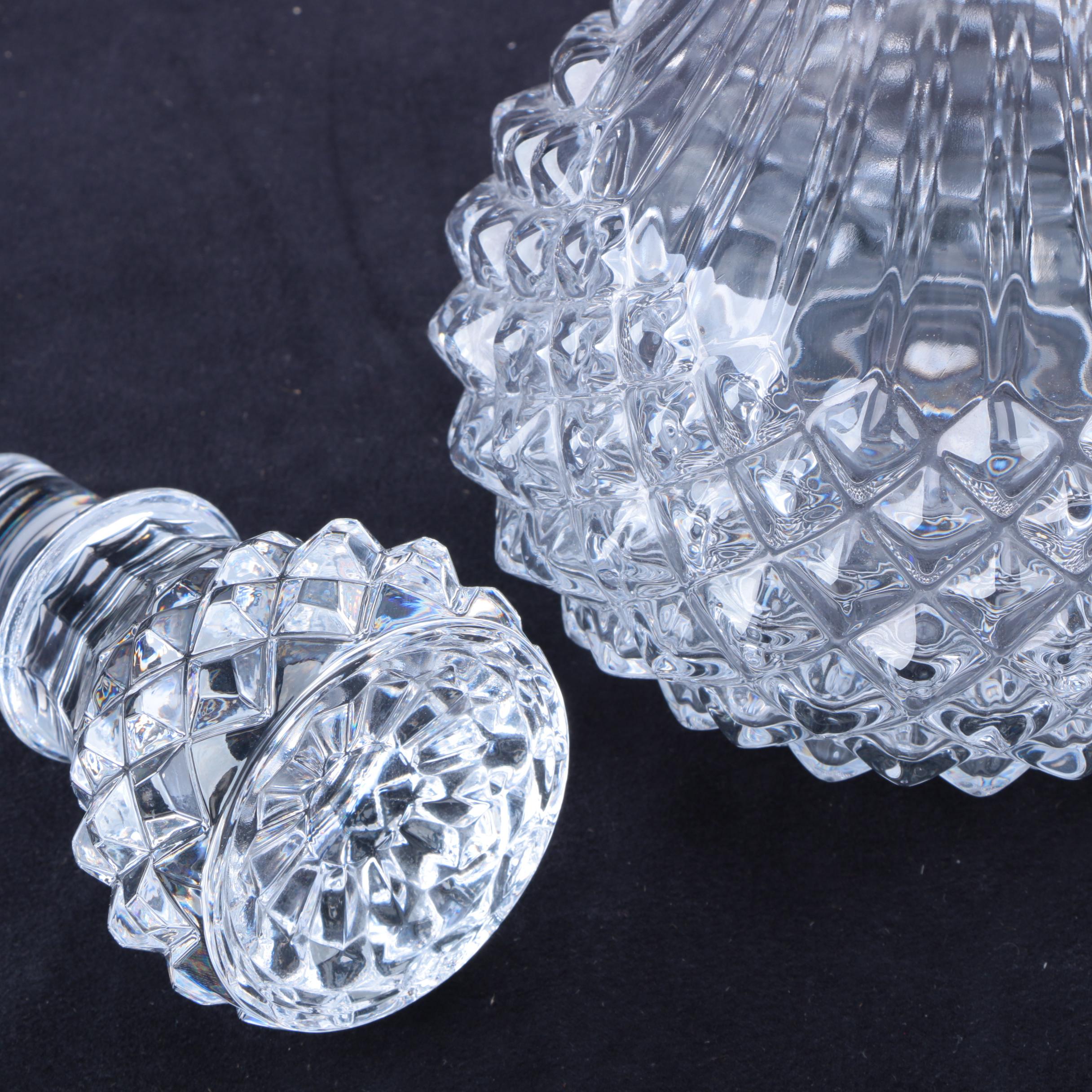 Glass Pitcher and Decanter