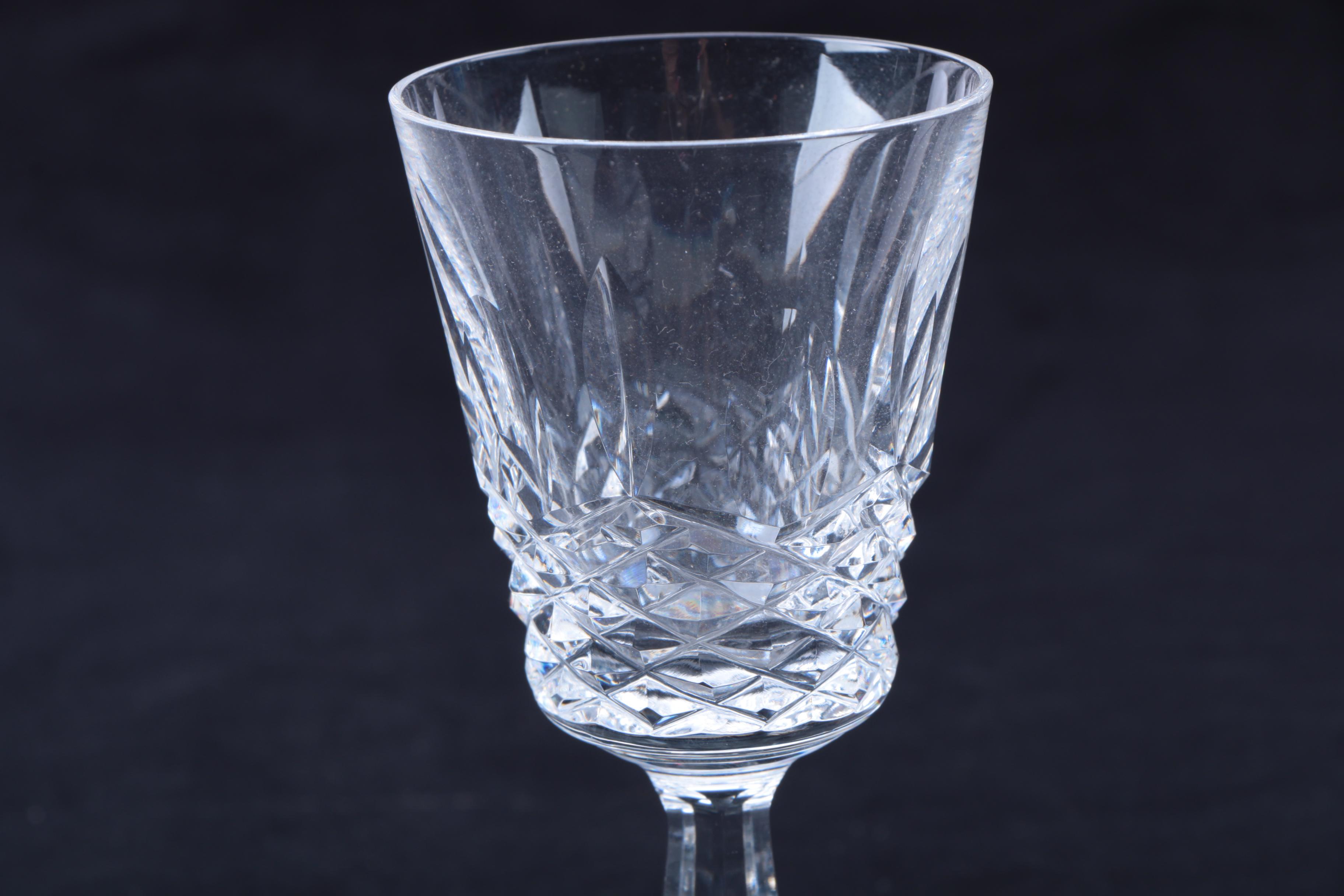 Waterford "Glenmeade" Crystal Wine Glasses