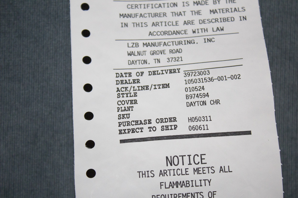 Upholstered Recliner by La-Z-Boy