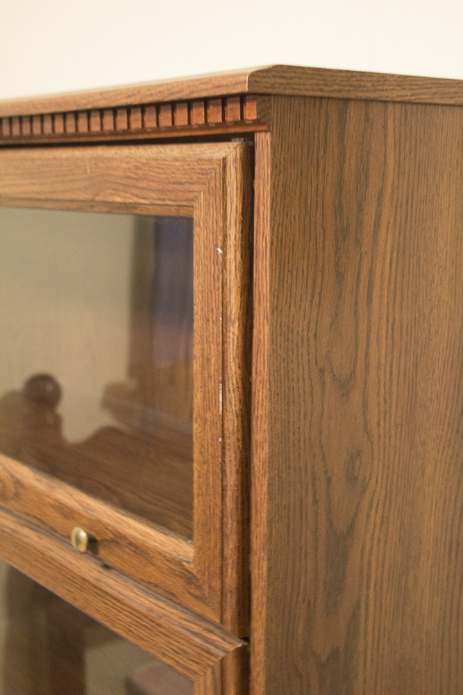 Oak Laminate Barrister's Bookcase