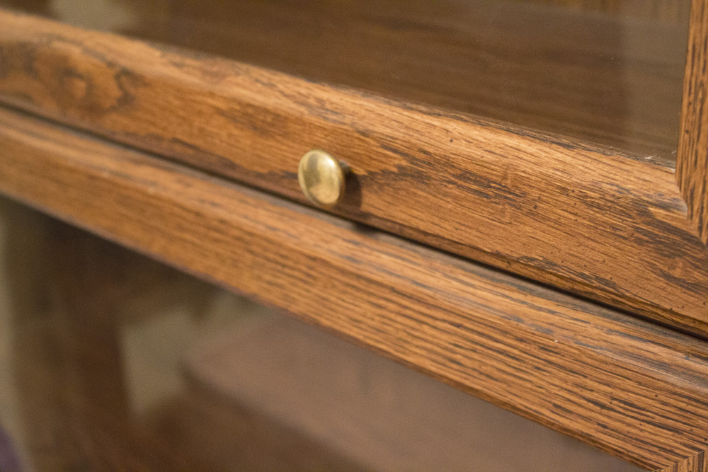 Oak Laminate Barrister's Bookcase