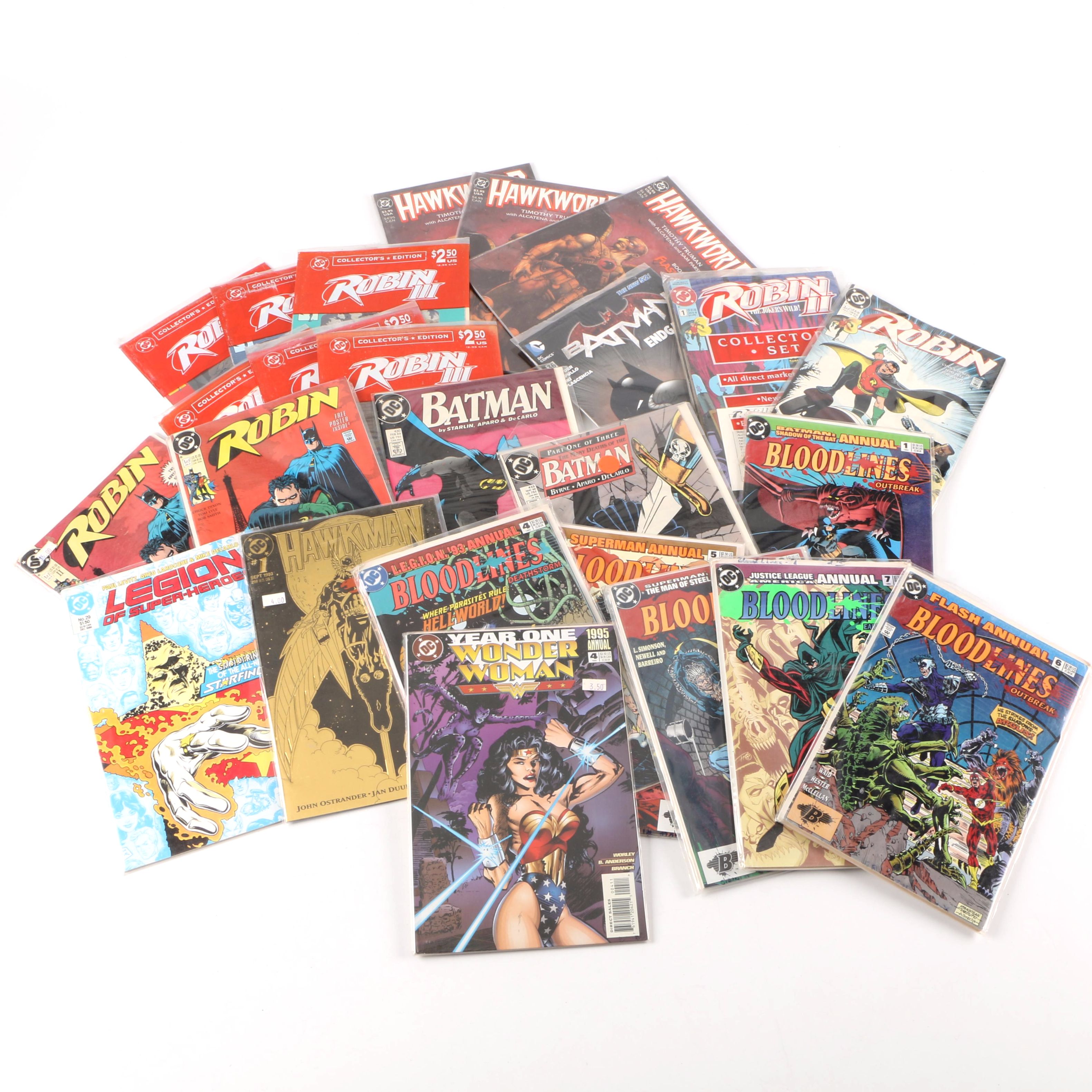 Assorted Age DC Comics from 1993 Forward