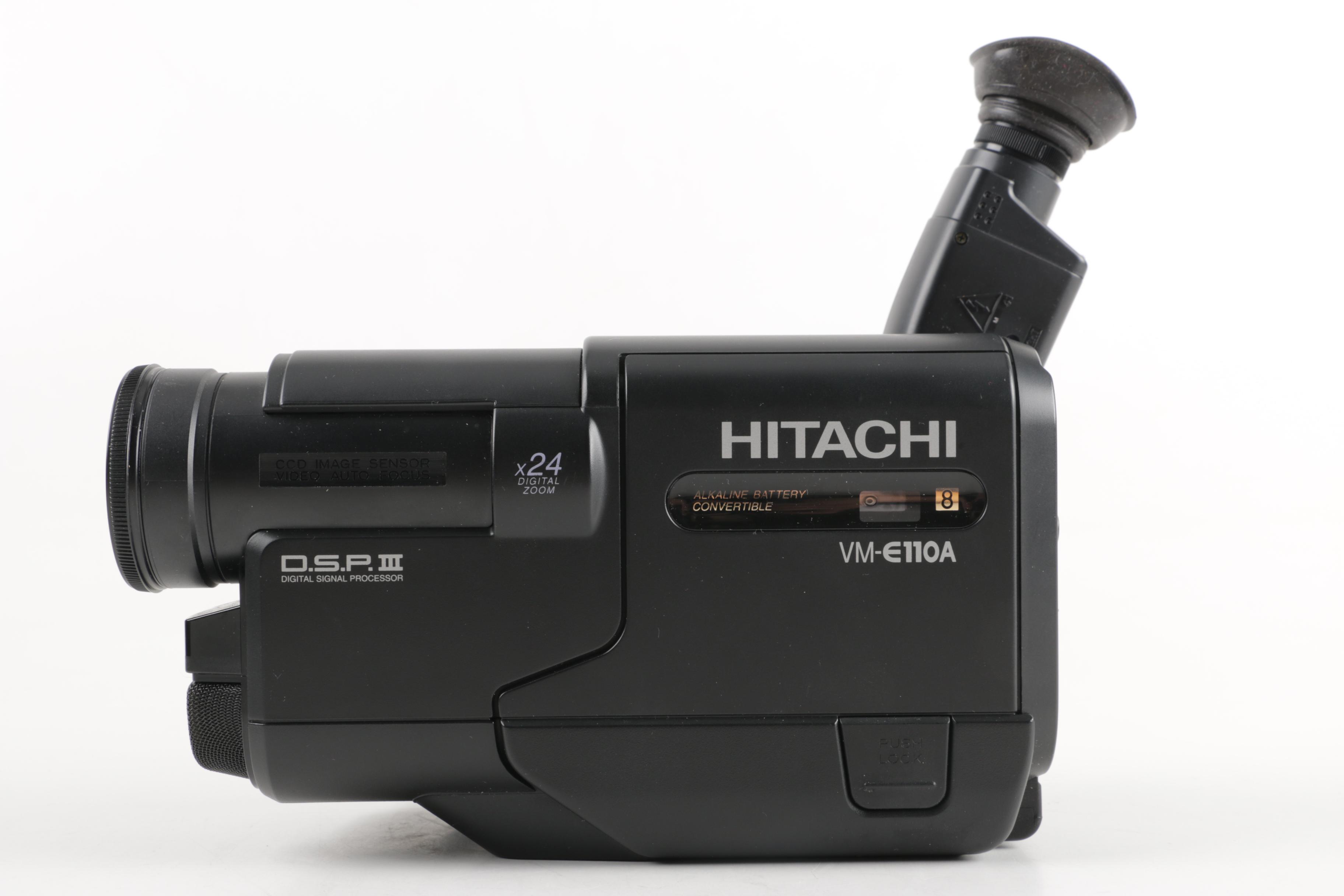 Hitachi Video Camera and Vivitar Camera