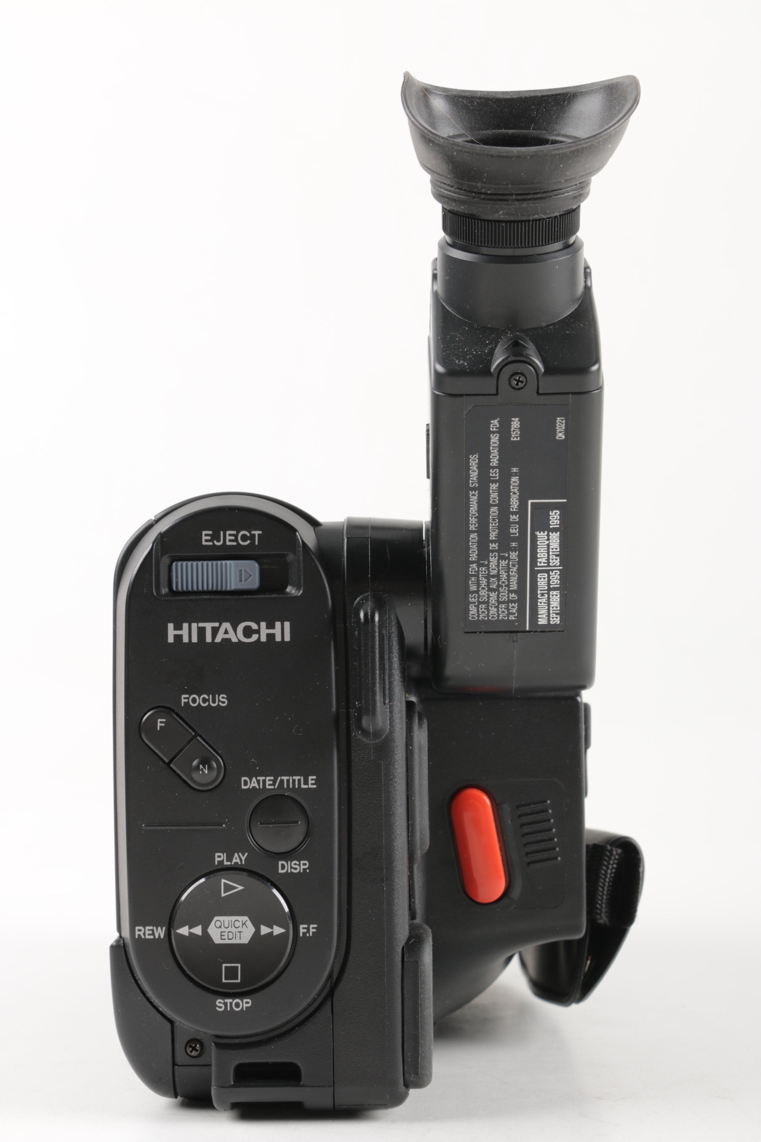 Hitachi Video Camera and Vivitar Camera