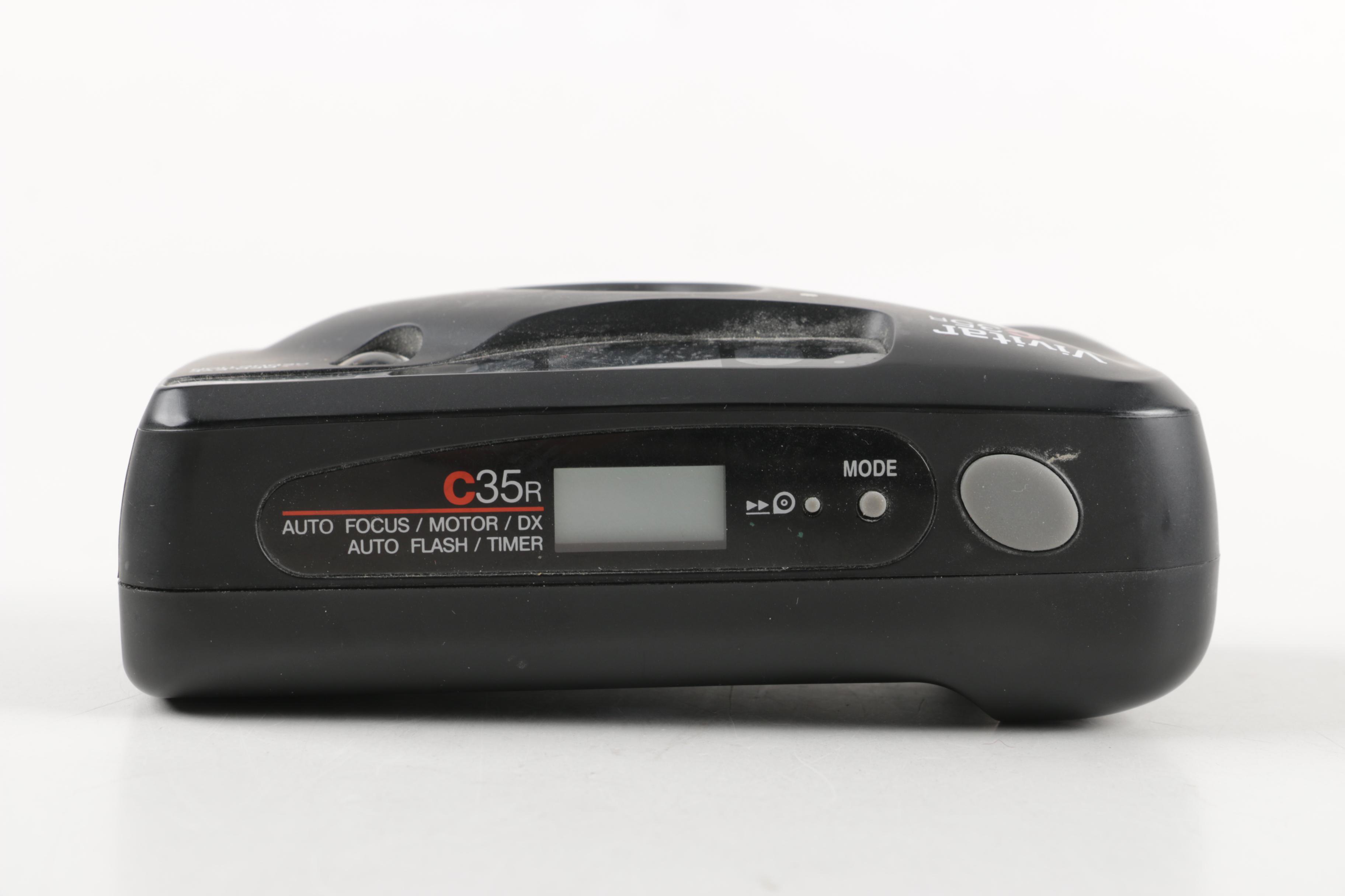 Hitachi Video Camera and Vivitar Camera