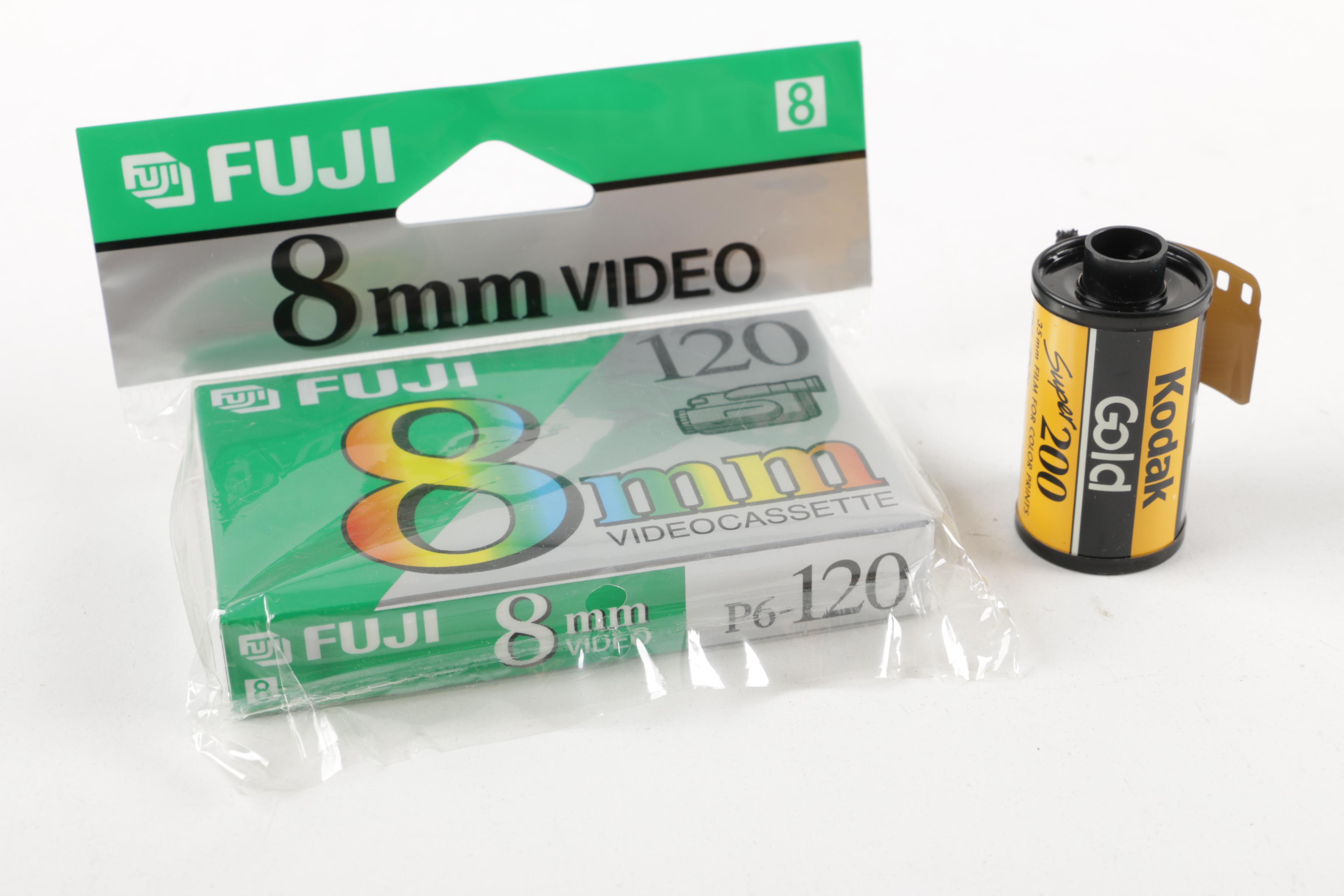 Hitachi Video Camera and Vivitar Camera