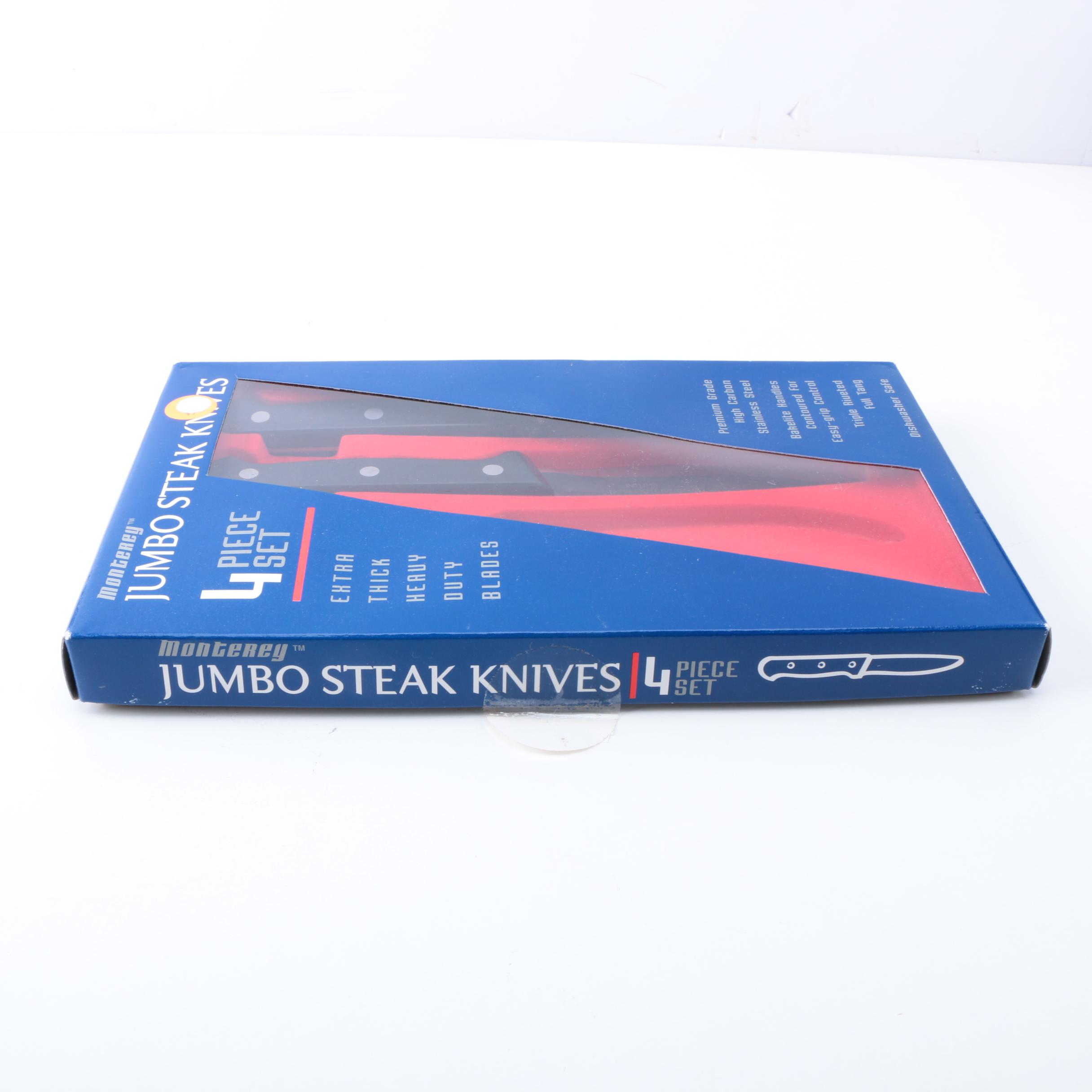 Hall's Dutch Oven and Monterey Jumbo Steak Knives