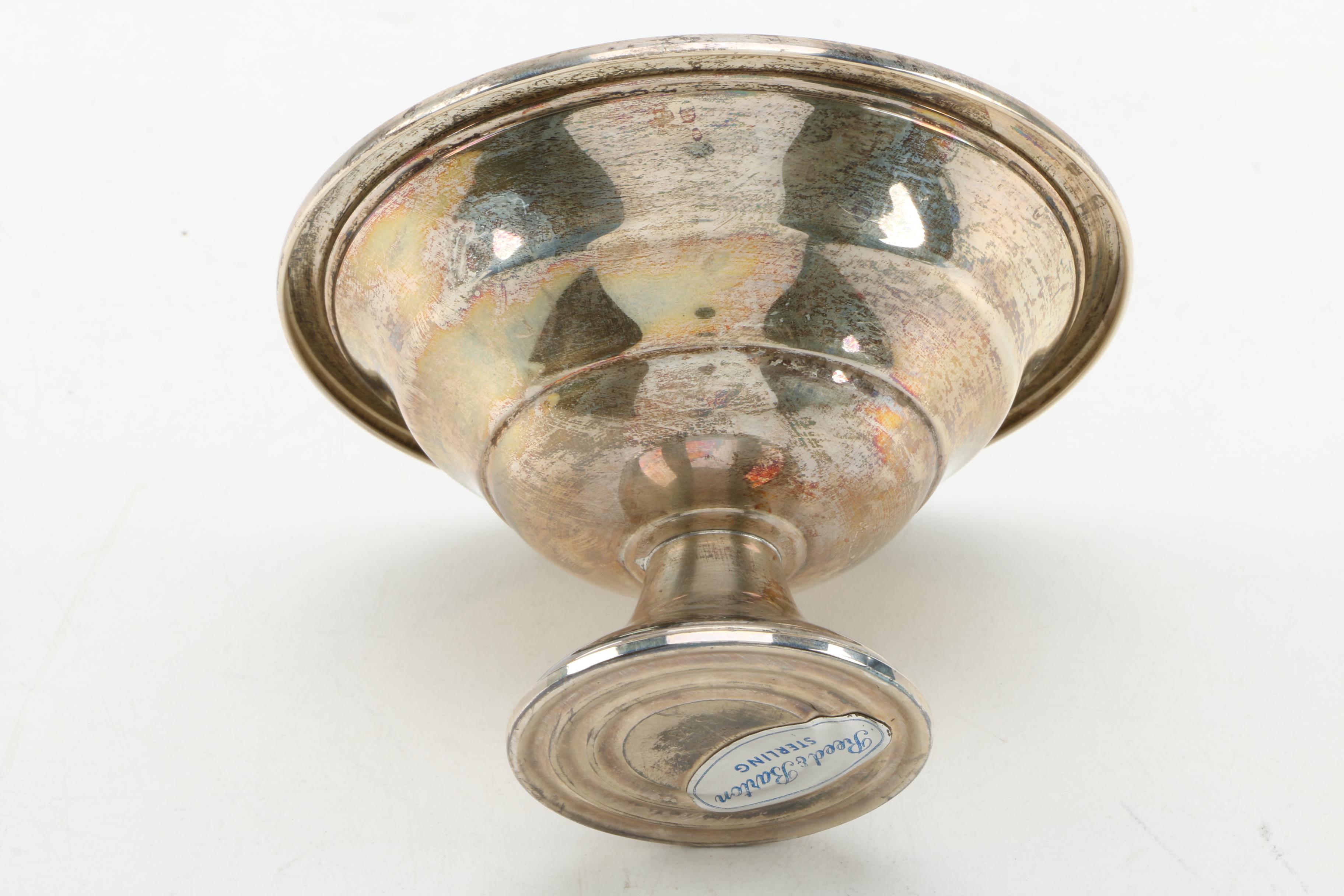 Reed & Barton Weighted Sterling Silver Footed Cup