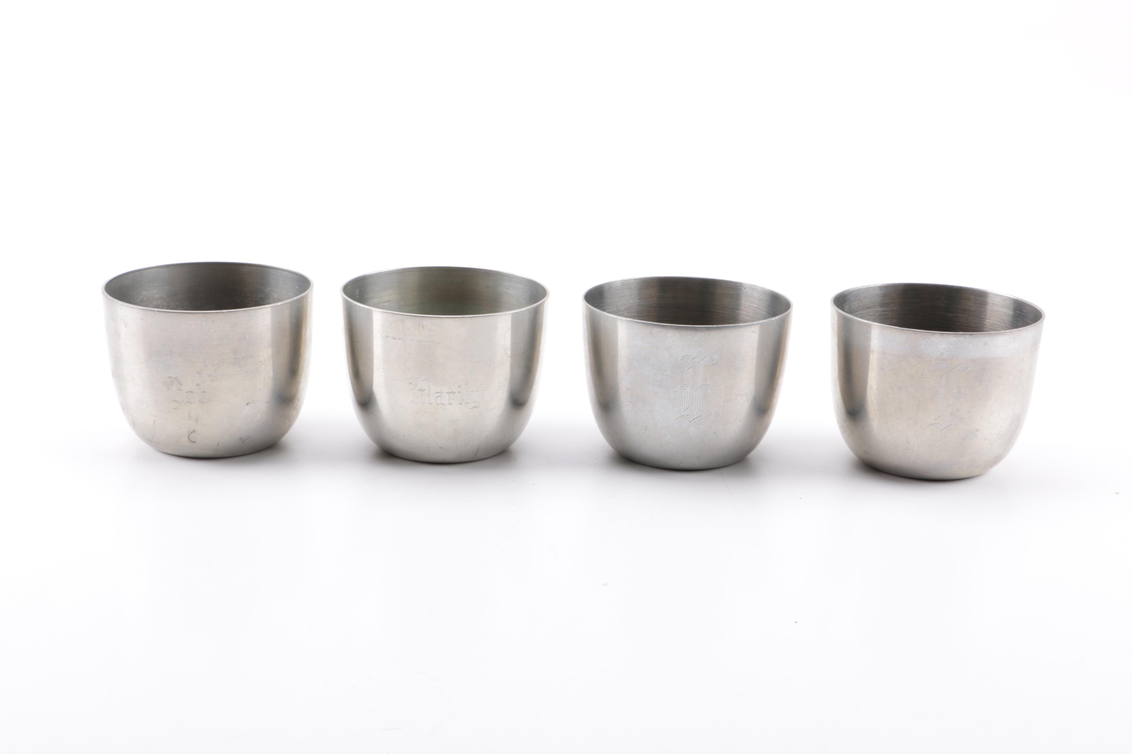 Pewter Serveware Including Woodbury Pewterers