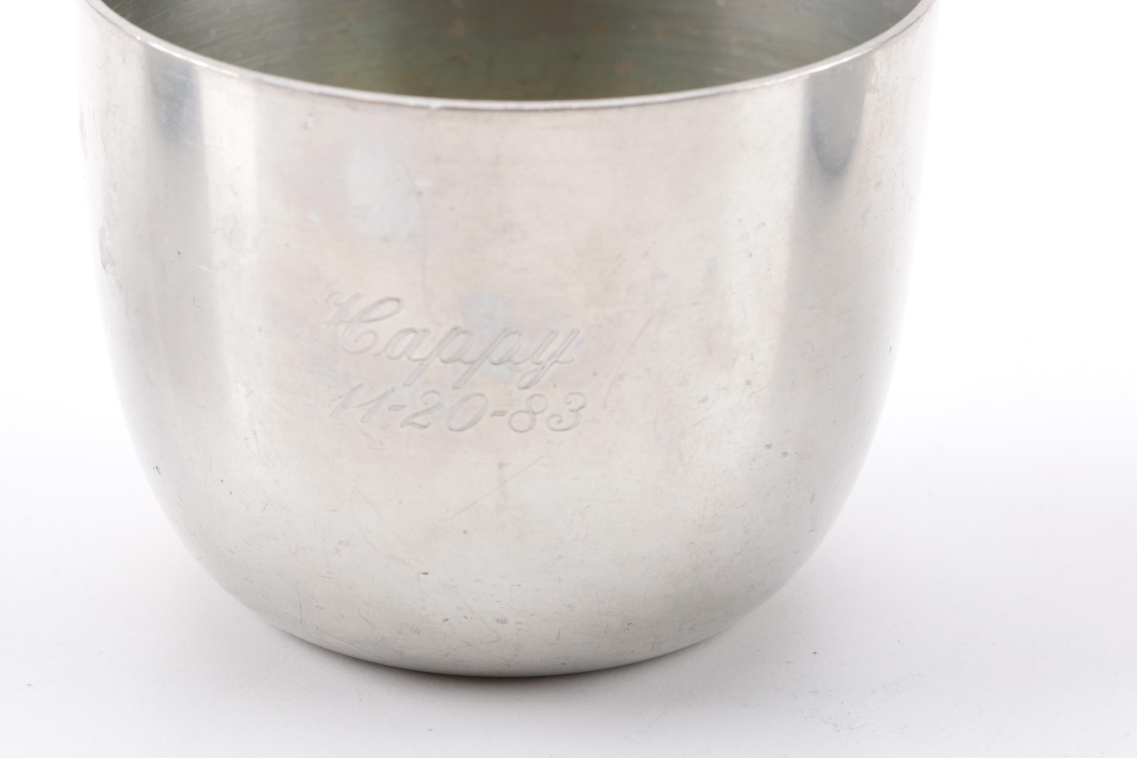 Pewter Serveware Including Woodbury Pewterers